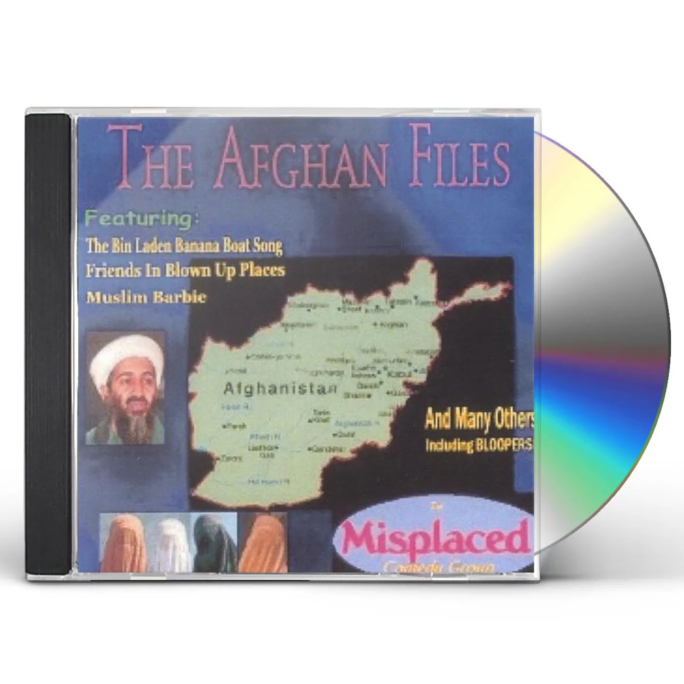 Misplaced Comedy Group AFGHAN FILES CD