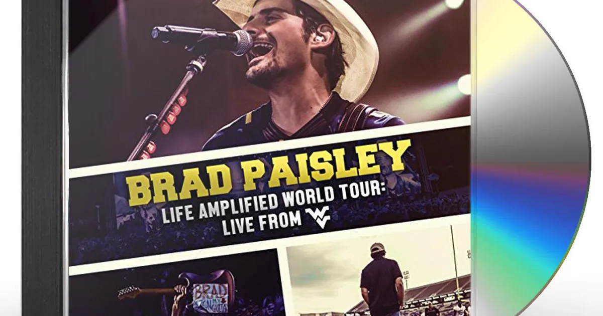 【中古】 Brad Paisley ブラッドペイズリー / Life Amplified World Tour: Live From Wvu Amazon.com: The Video Collection : Brad Paisley: Movies & TV