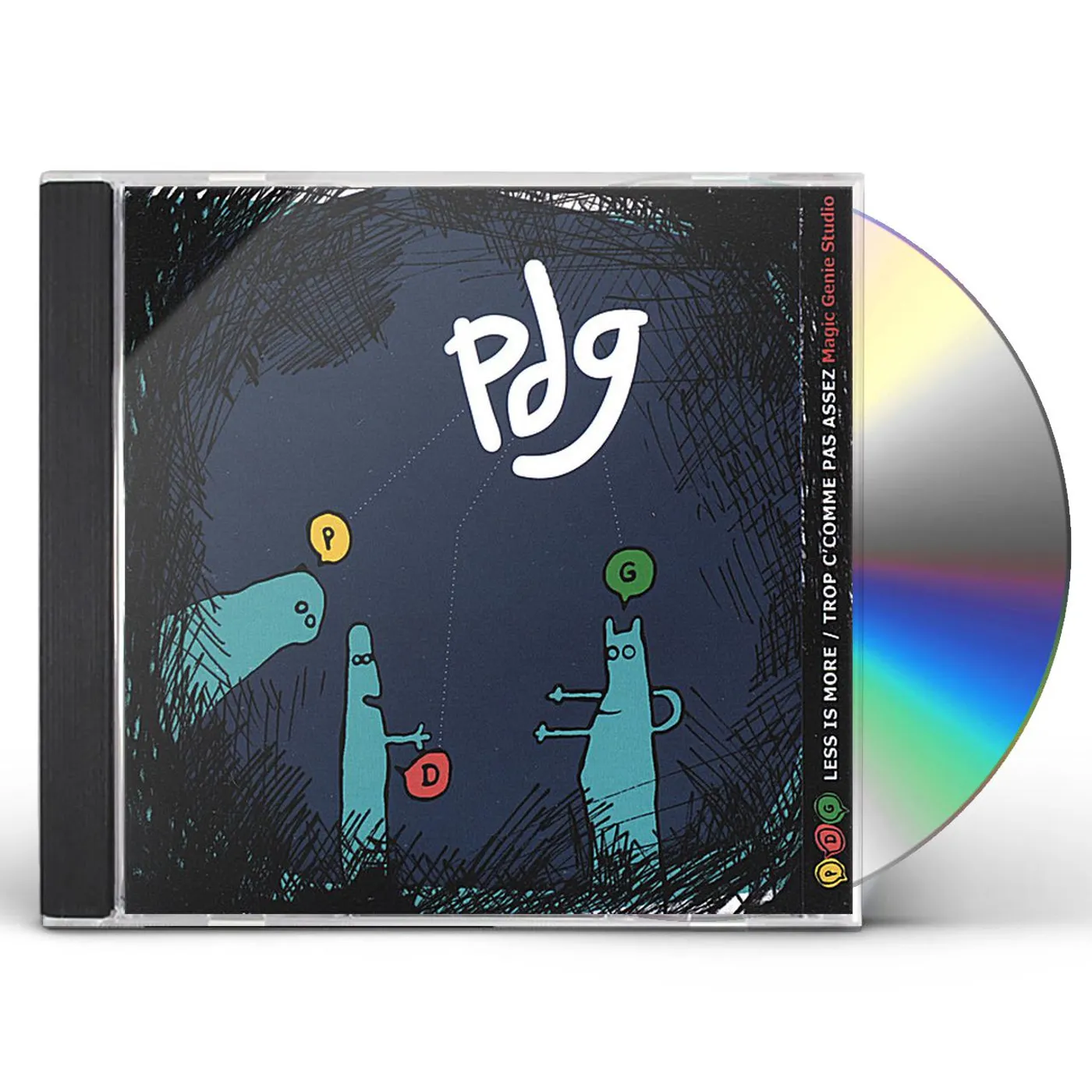 PDG LESS IS MORE/TROP C'COMME PAS ASSEZ CD