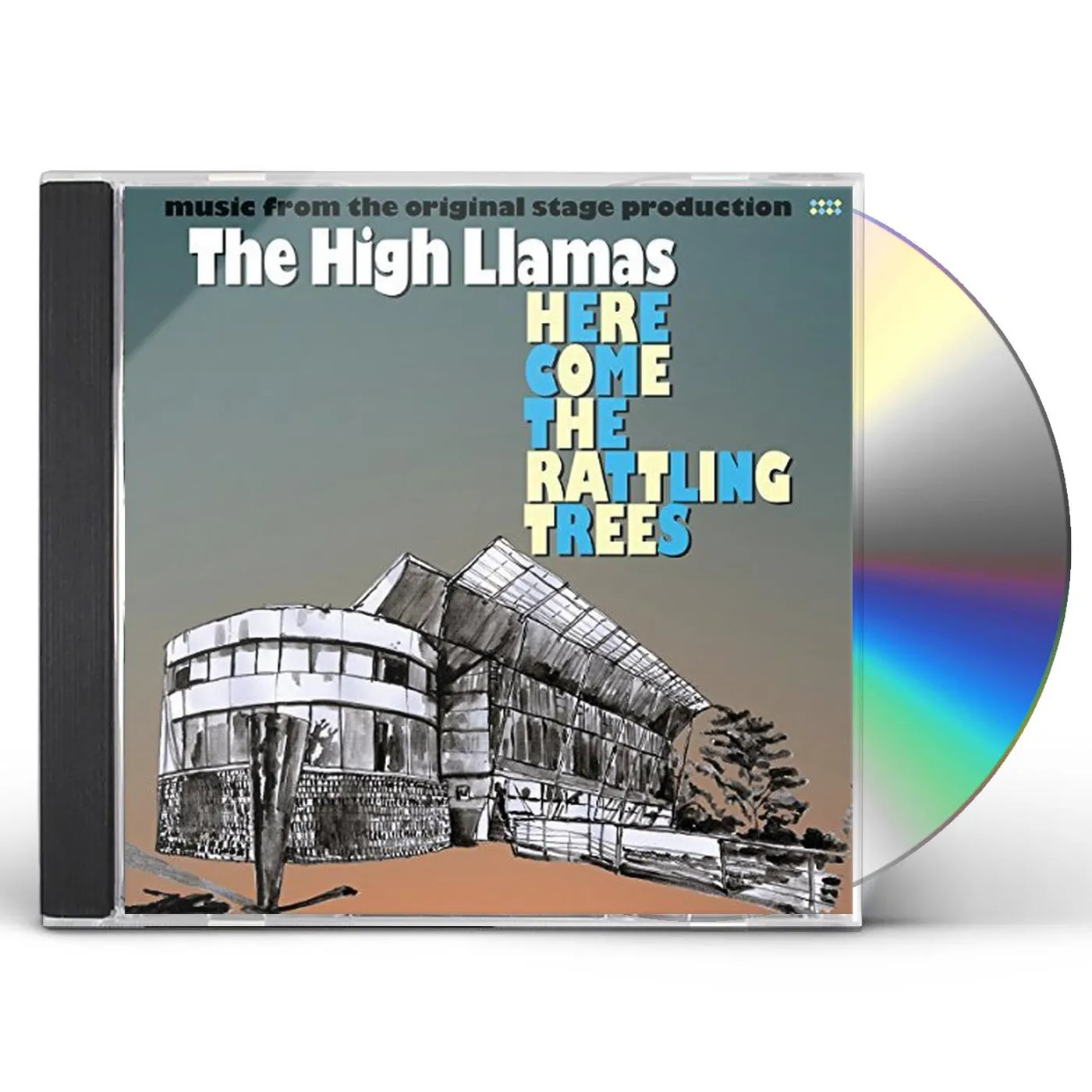High Llamas HERE COME THE RATTLING TREES CD