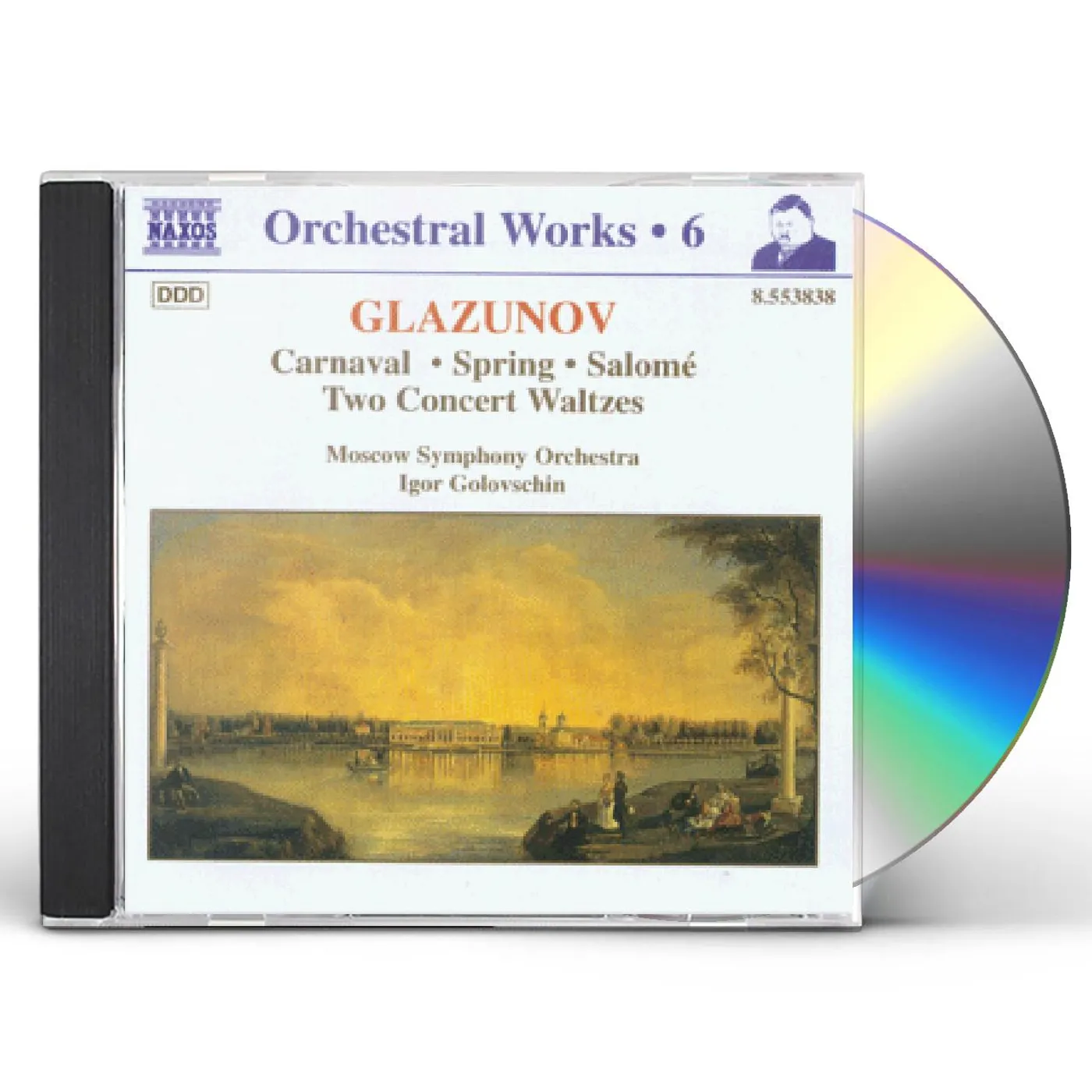GLAZUNOV ORCHESTRAL WORKS 6 CD