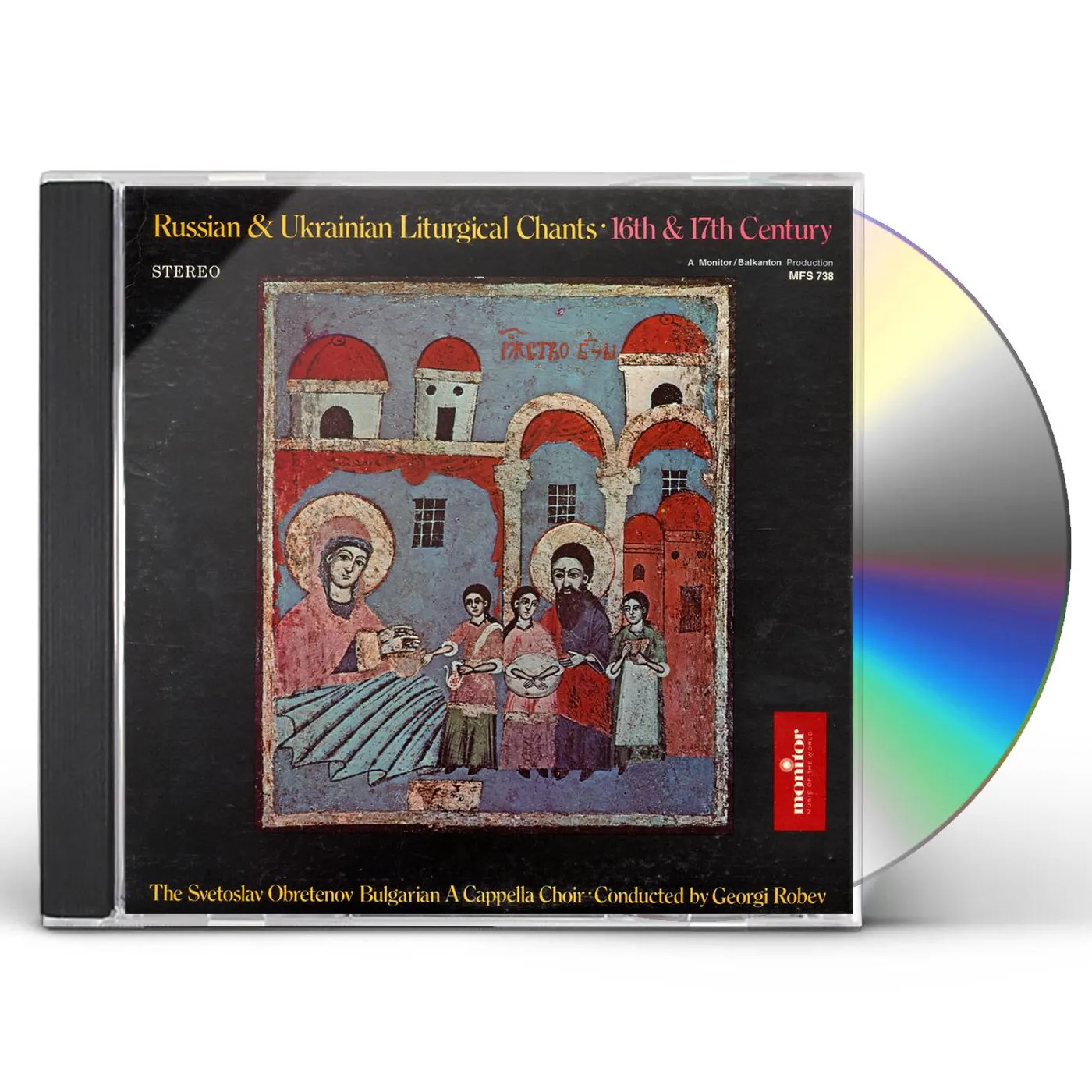 Svetoslav Obretenov Bulgarian Choir RUSSIAN AND UKRAINIAN LITURGICAL CHANTS CD