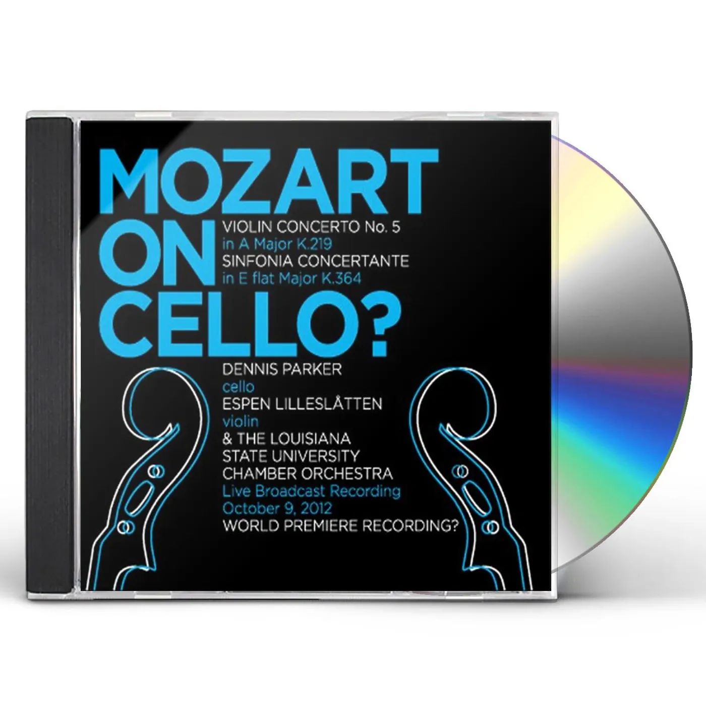Dennis Parker MOZART ON CELLO CD