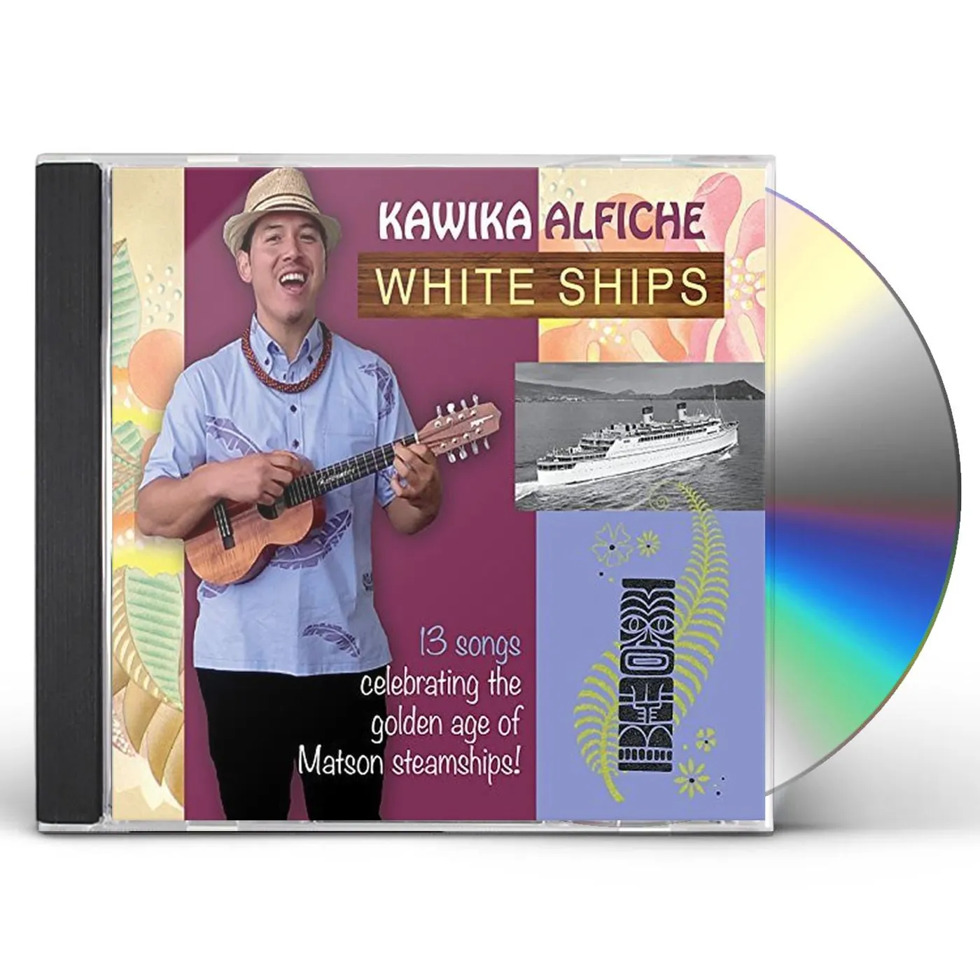 Kawika Alfiche WHITE SHIPS CD