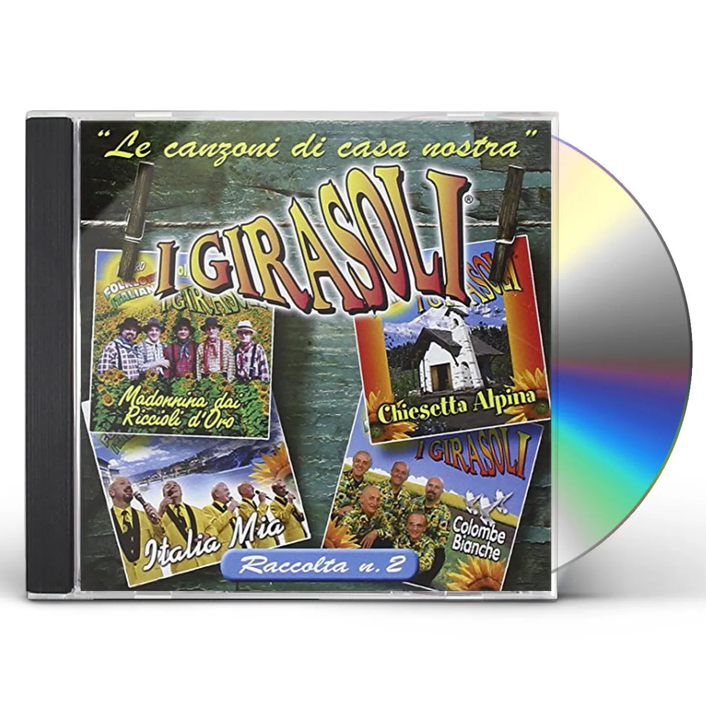 Girasoli LE CANZONI DI CASA NOSTRA-RACCOLTA N.2 CD