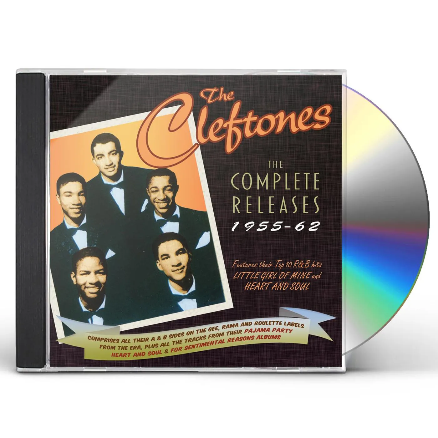 The Cleftones COMPLETE RELEASES 1955-62 CD