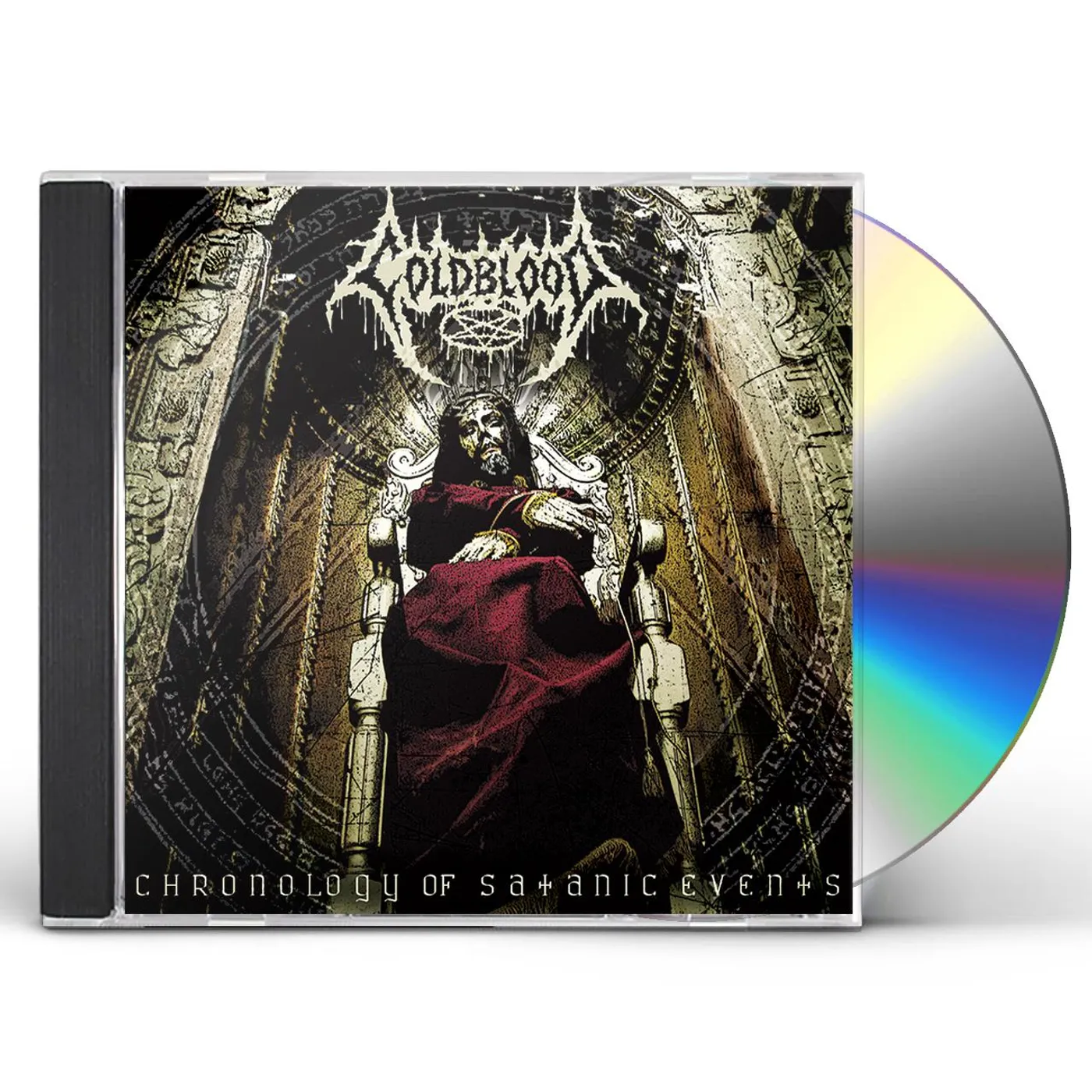 Coldblood CHRONOLOGY OF SATANIC EVENTS CD