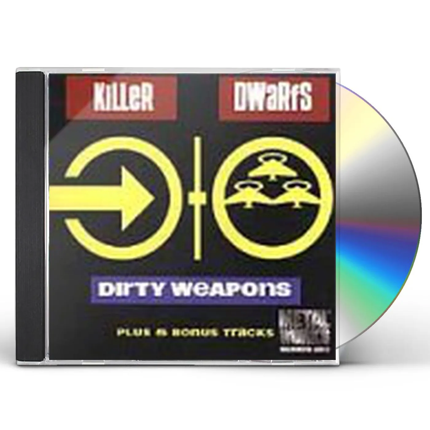 Killer Dwarfs DIRTY WEAPONS CD