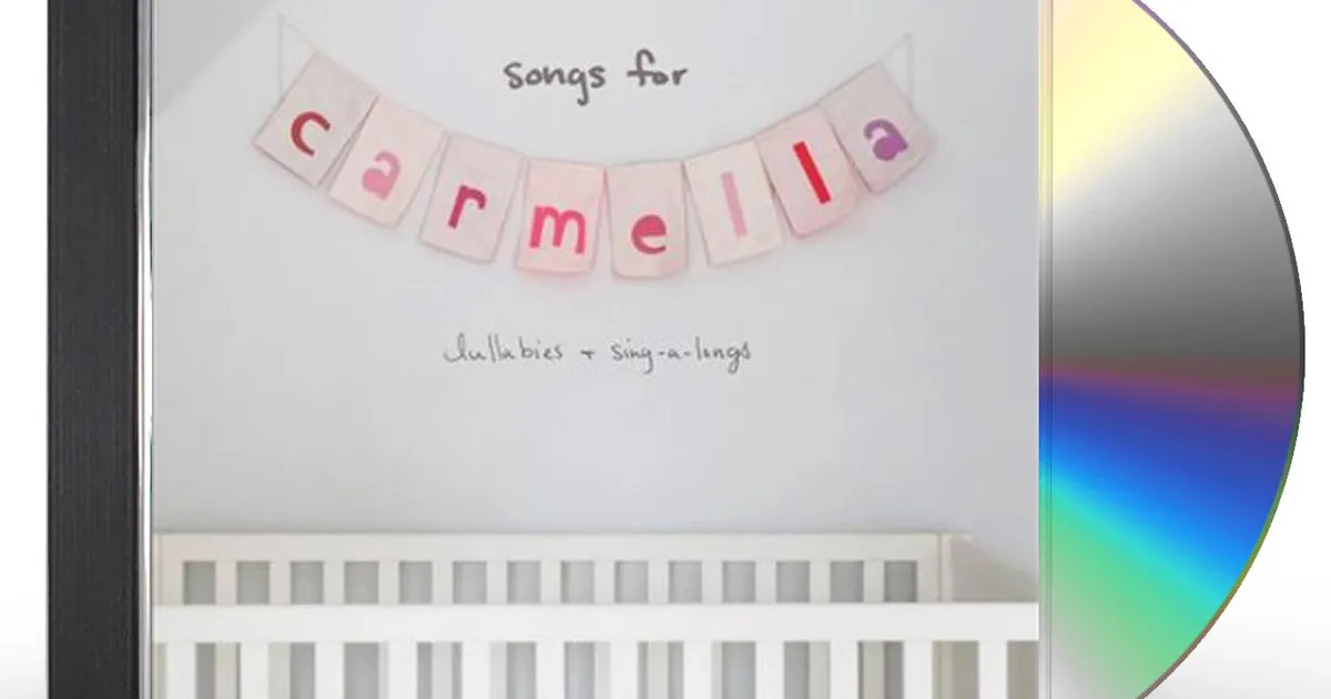 Christina Perri SONGS FOR CARMELLA LULLABIES & SINGALONGS CD