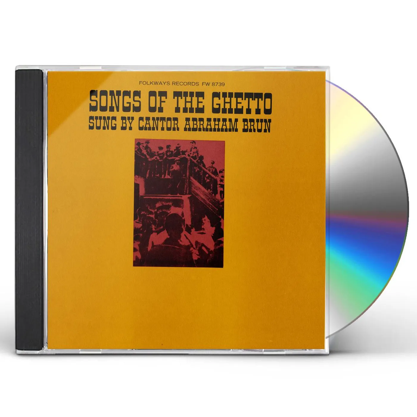 Abraham Brun SONGS OF THE GHETTO CD