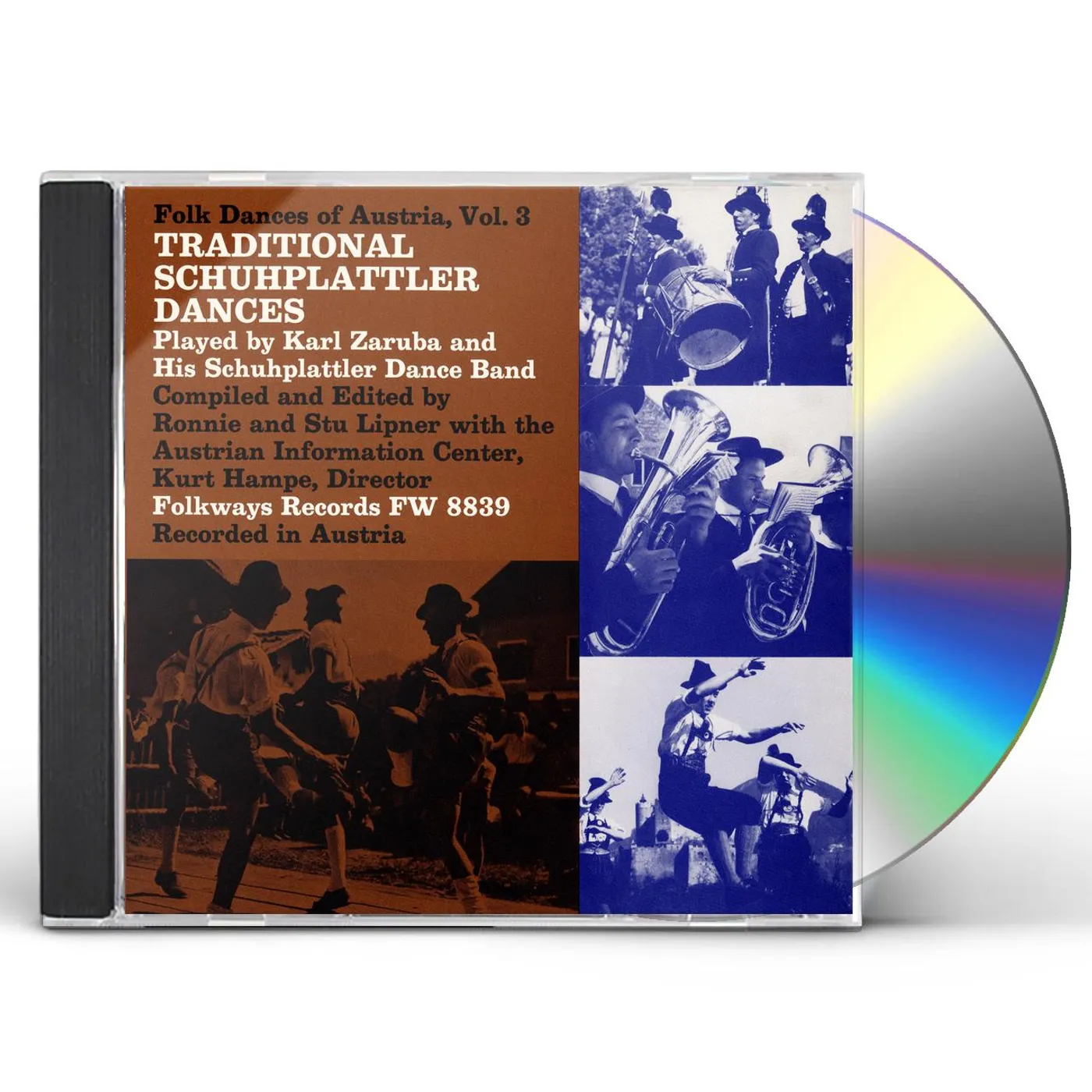 Karl Zaruba FOLK DANCES OF AUSTRIA 3: SCHUHPLATTLER CD