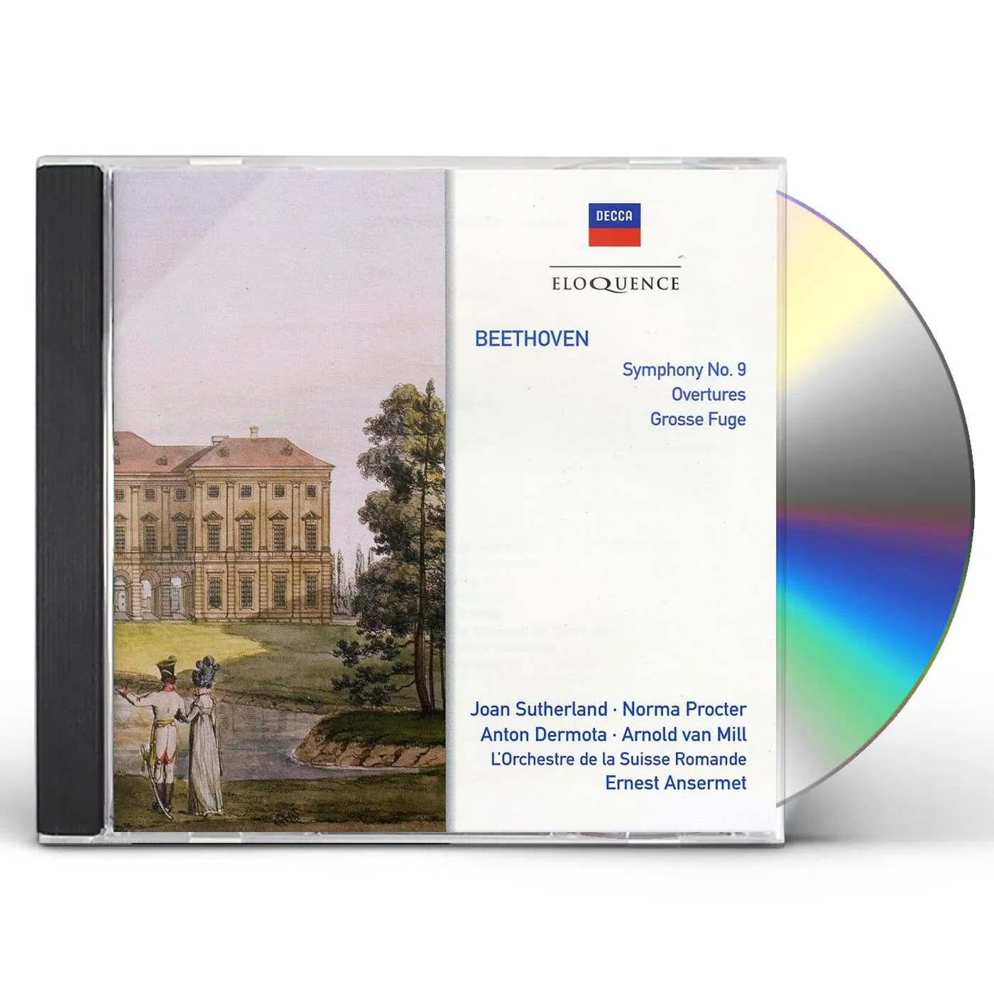 Ernest Ansermet ELOQUENCE: BEETHOVEN - SYMPHONY NO 9 / OVERTURES CD