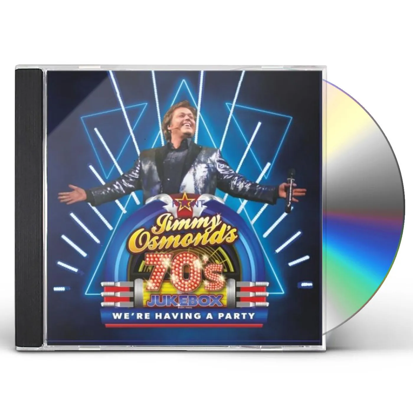 JIMMY OSMOND'S 70'S JUKEBOX: WE'RE HAVING A PARTY CD