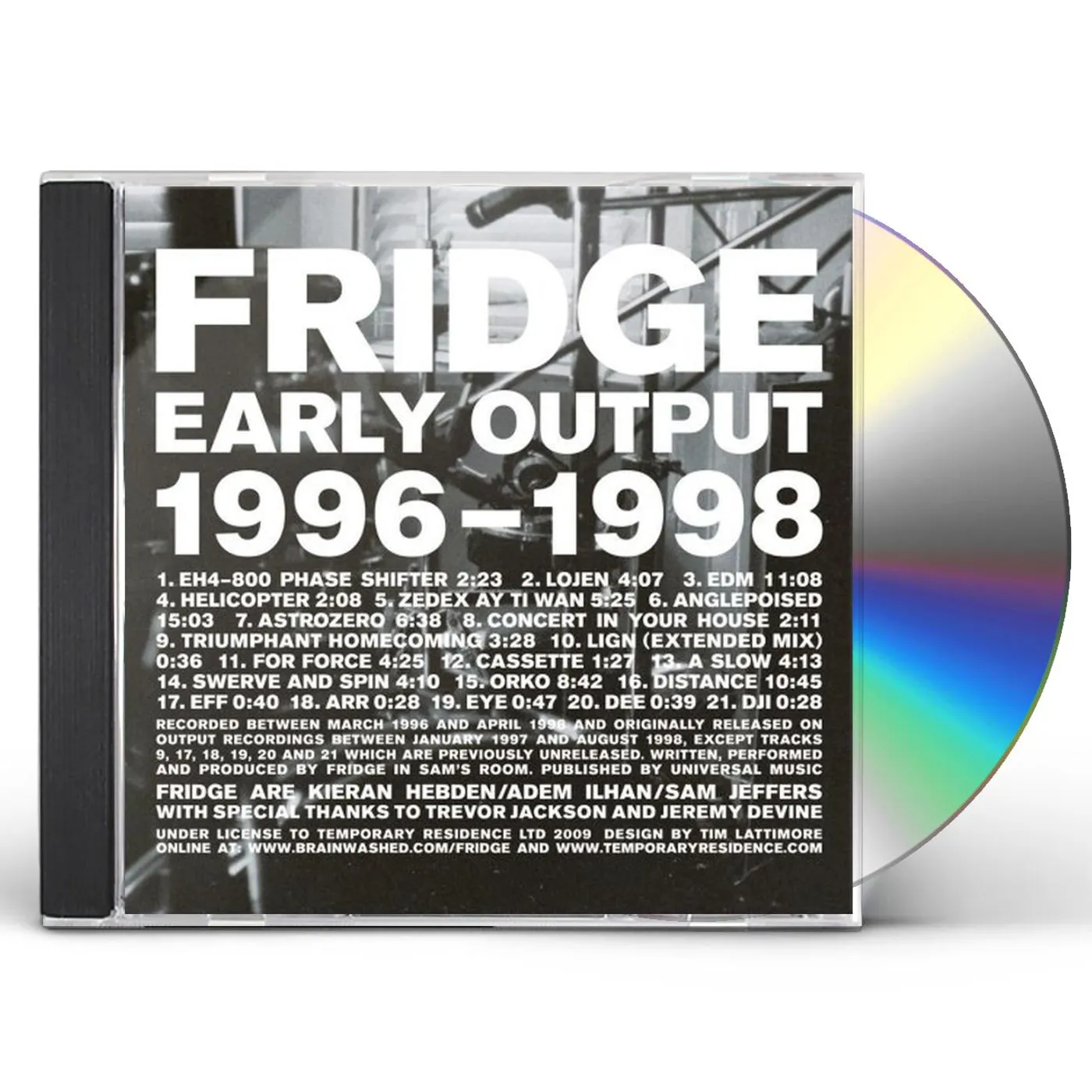 Fridge EARLY OUTPUT 1996-1998 CD