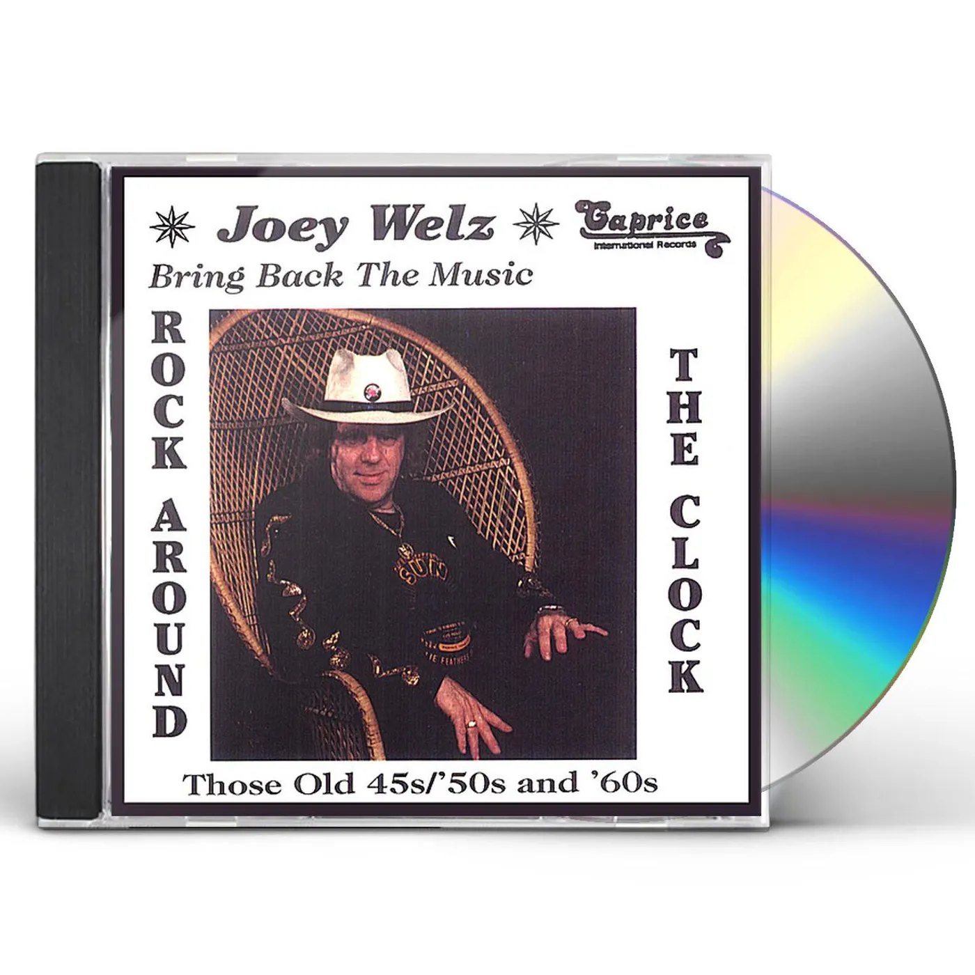 Joey Welz BRING BACK THE MUSIC CD