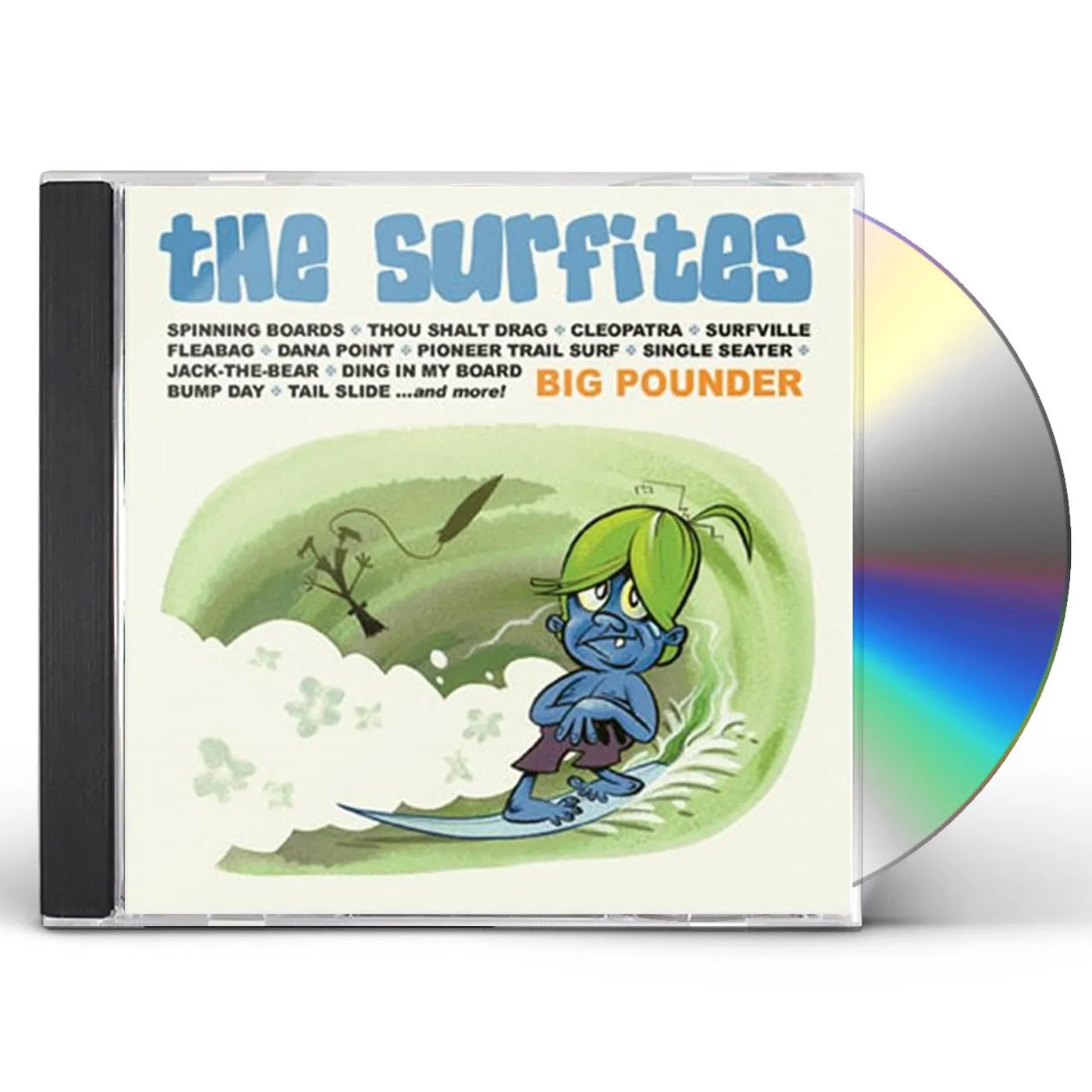 The Surfites BIG POUNDER CD