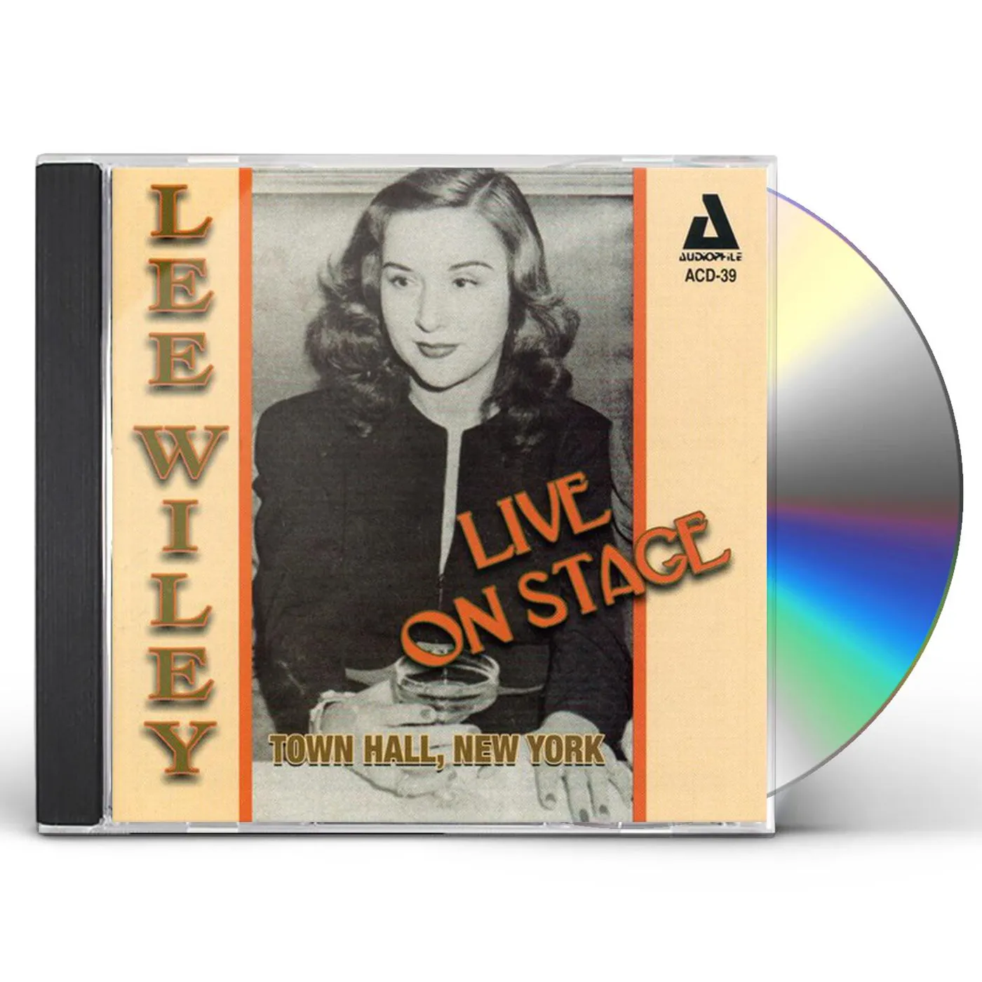 Lee Wiley LIVE ON STAGE TOWN HALL NEW YORK CD