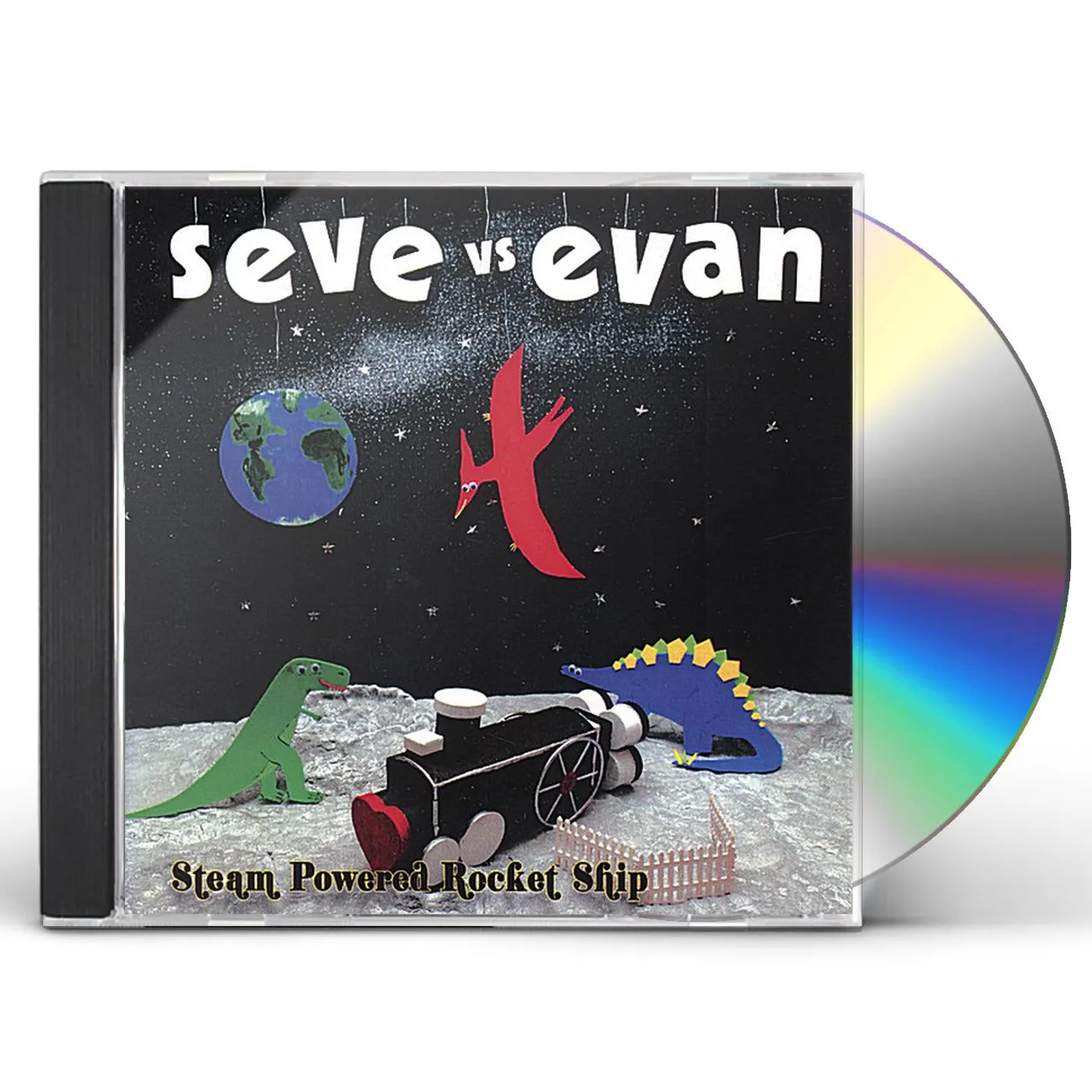 Seve Vs. Evan STEAM POWERED ROCKET SHIP CD