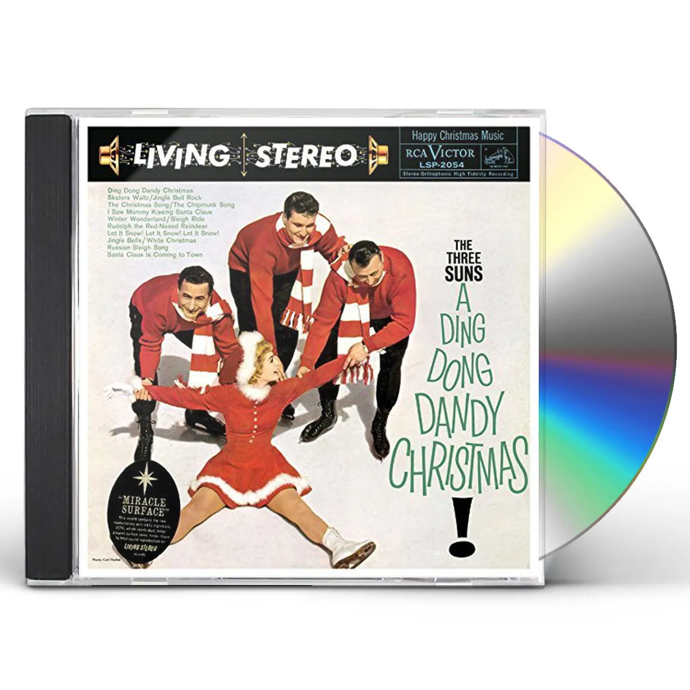 The Three Suns DING DONG DANDY CHRISTMAS CD
