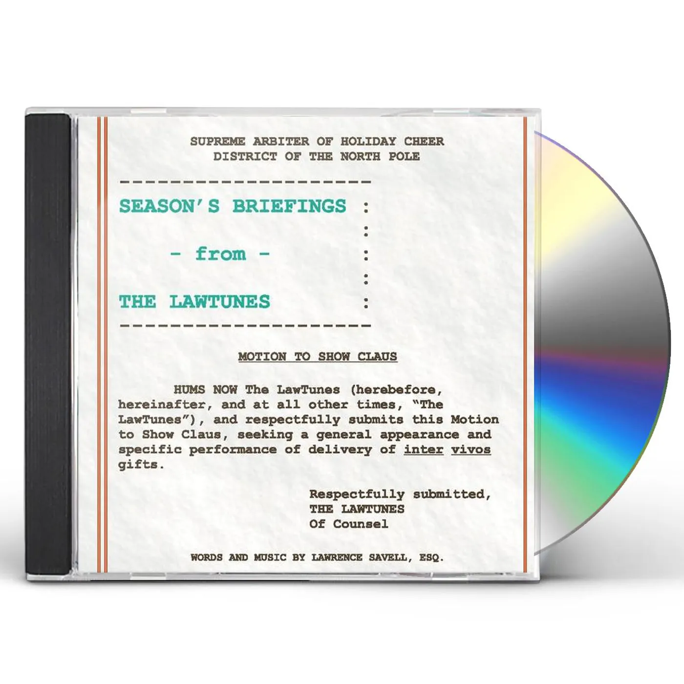 Lawrence Savell SEASON'S BRIEFINGS FROM THE LAWTUNES CD