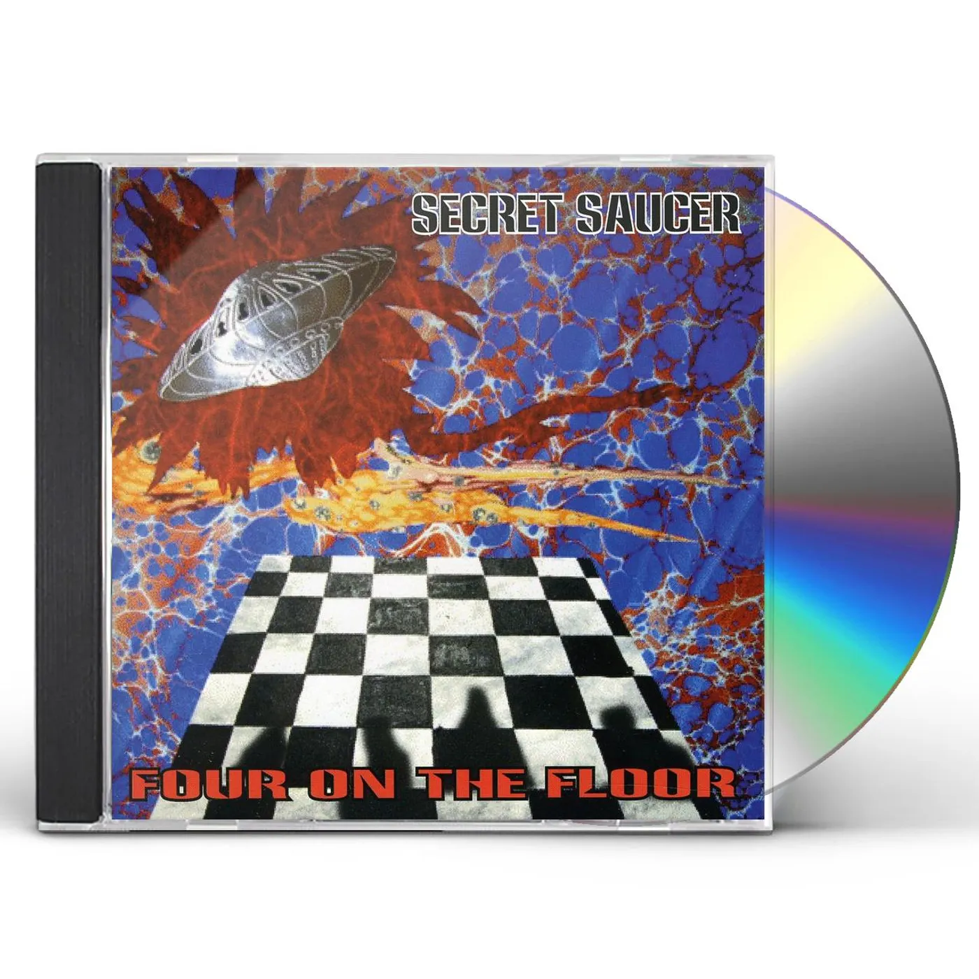 Secret Saucer FOUR ON THE FLOOR CD