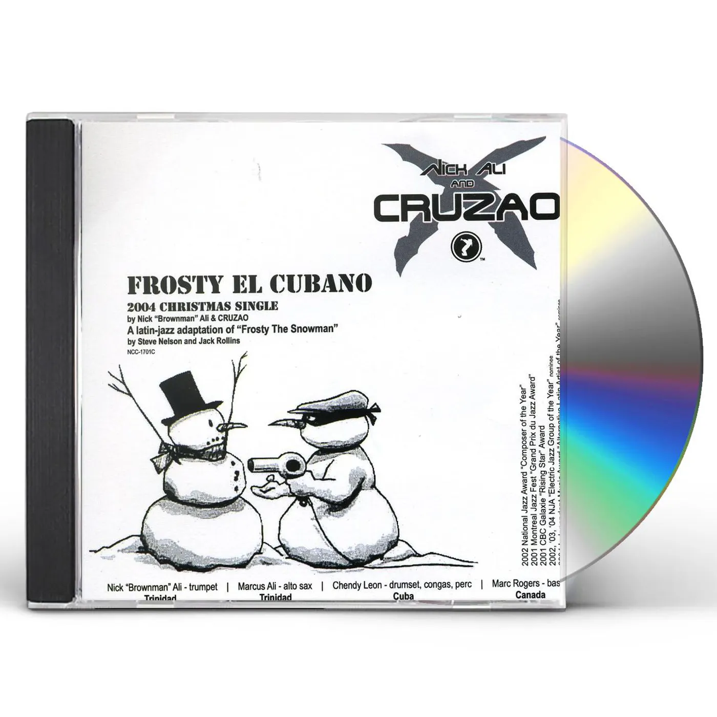 Brownman & Cruzao FROSTY EL CUBANO CD