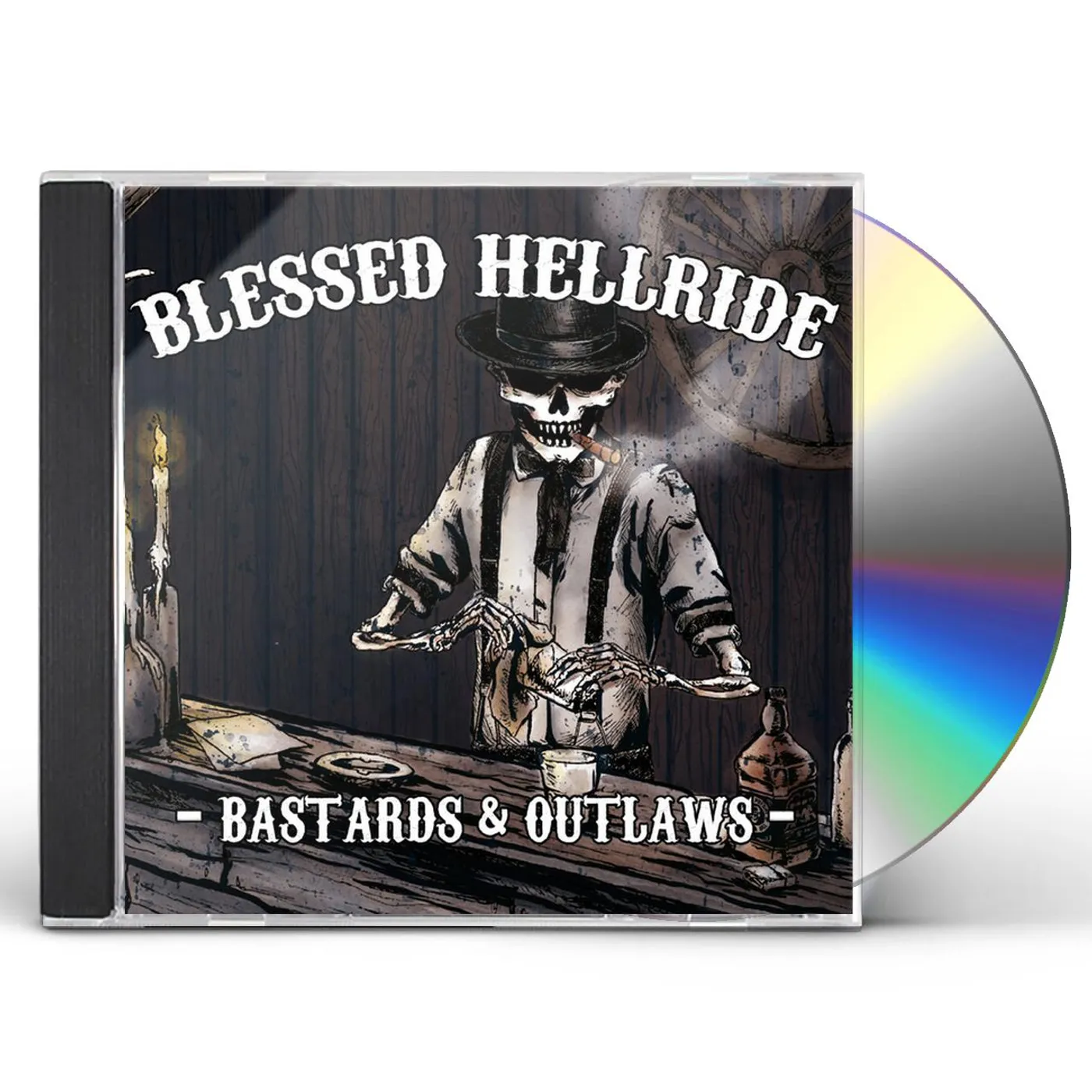 Blessed Hellride BASTARDS & OUTLAWS CD