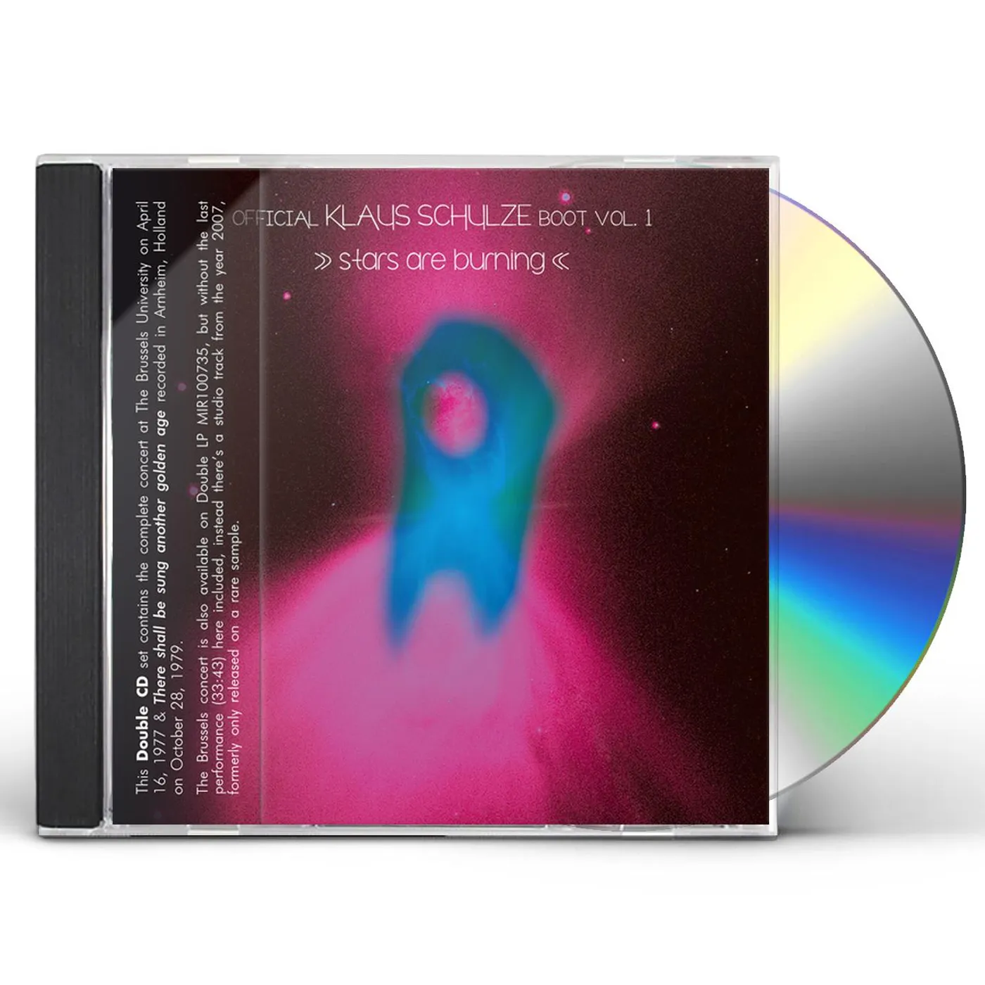 OFFICIAL KLAUS SCHULZE BOOT 1: STARS ARE BURNING CD