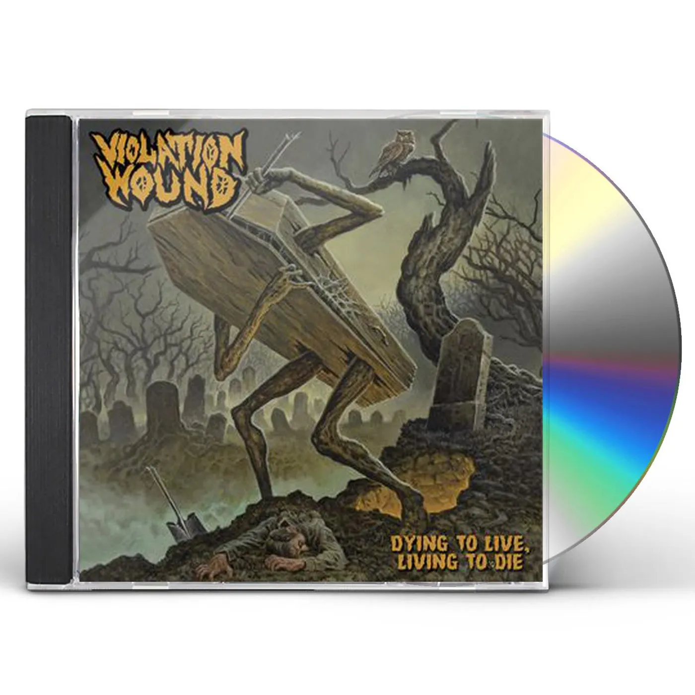 Violation Wound DYING TO LIVE, LIVING TO DIE CD