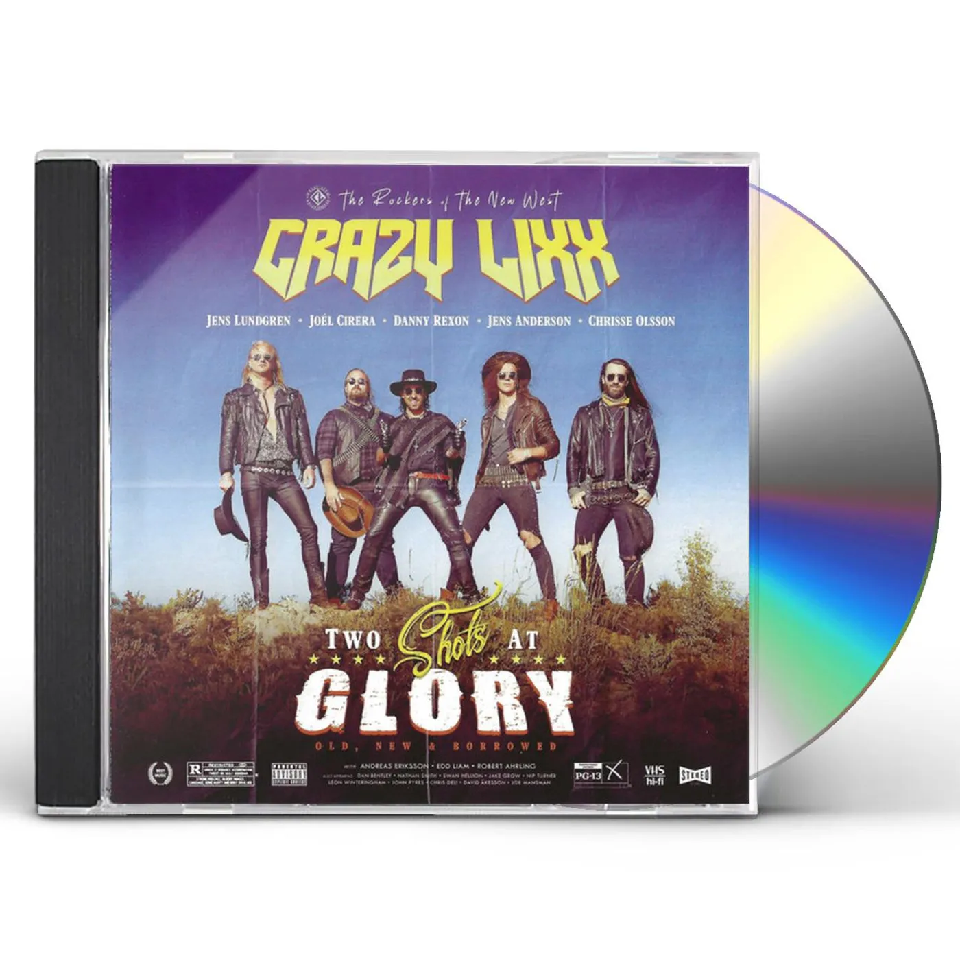 Crazy Lixx TWO SHOTS AT GLORY CD