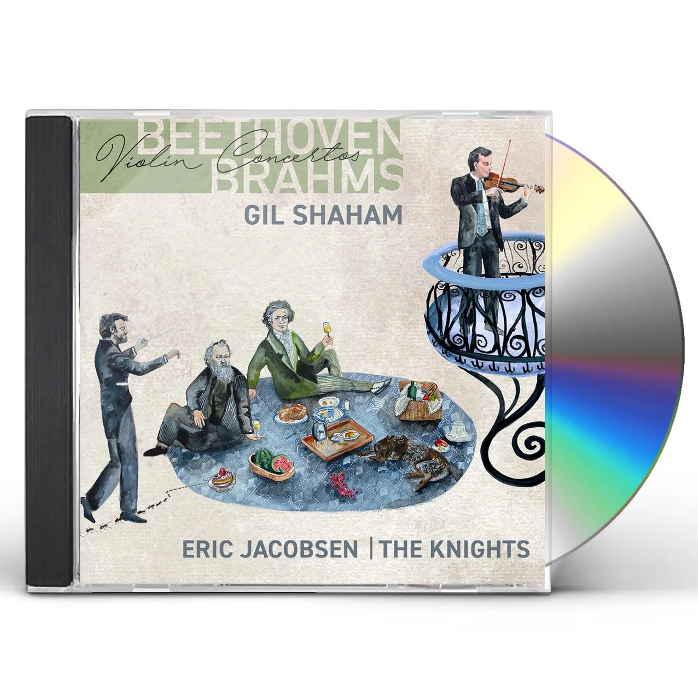 Gil Shaham Beethoven & Brahms: Violin Concertos CD