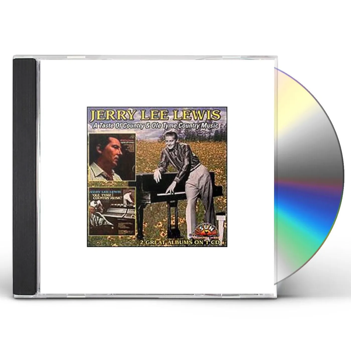 Jerry Lee Lewis TASTE OF COUNTRY / OLE TYME COUNTRY MUSIC CD