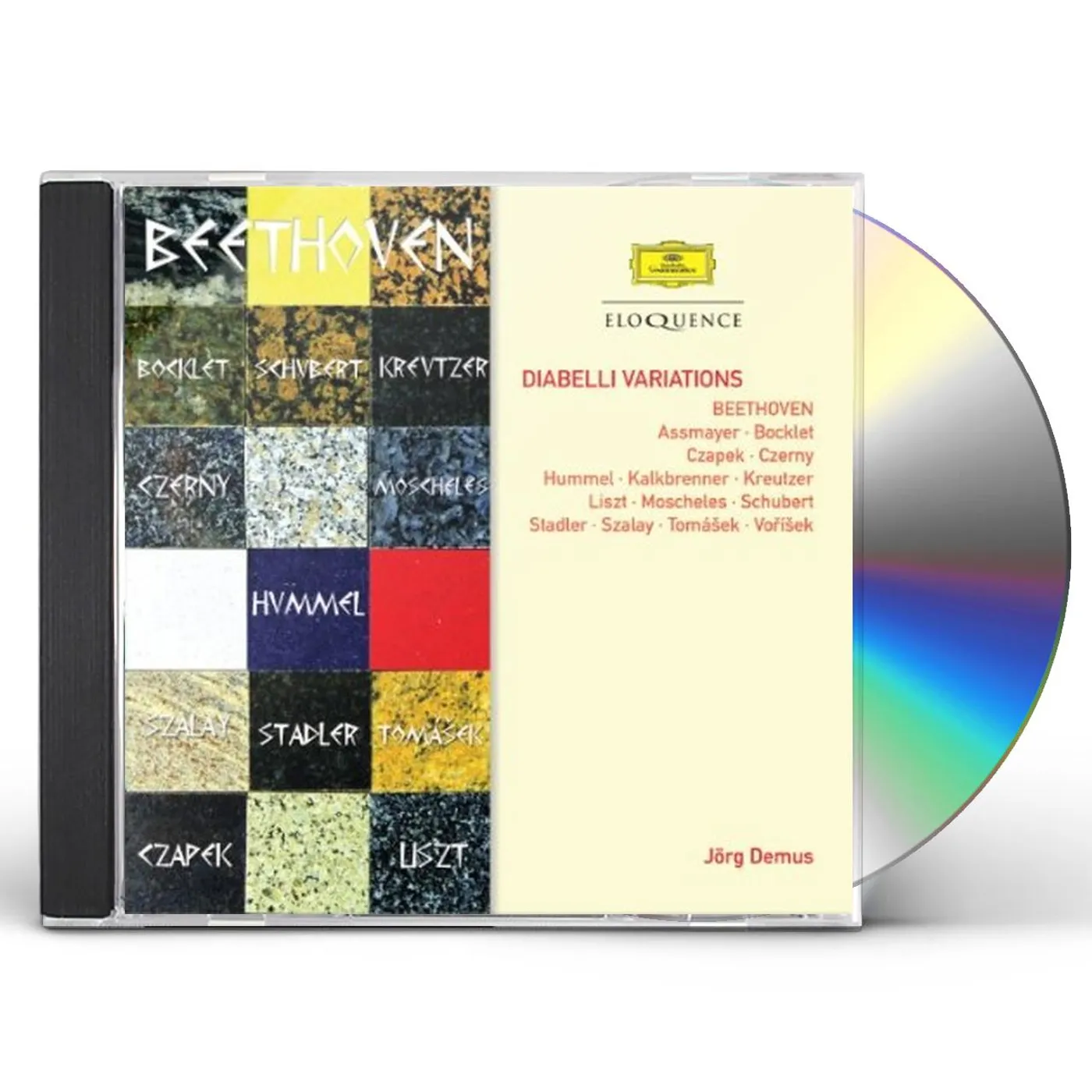 Jorg Demus DIABELLI VARIATIONS CD