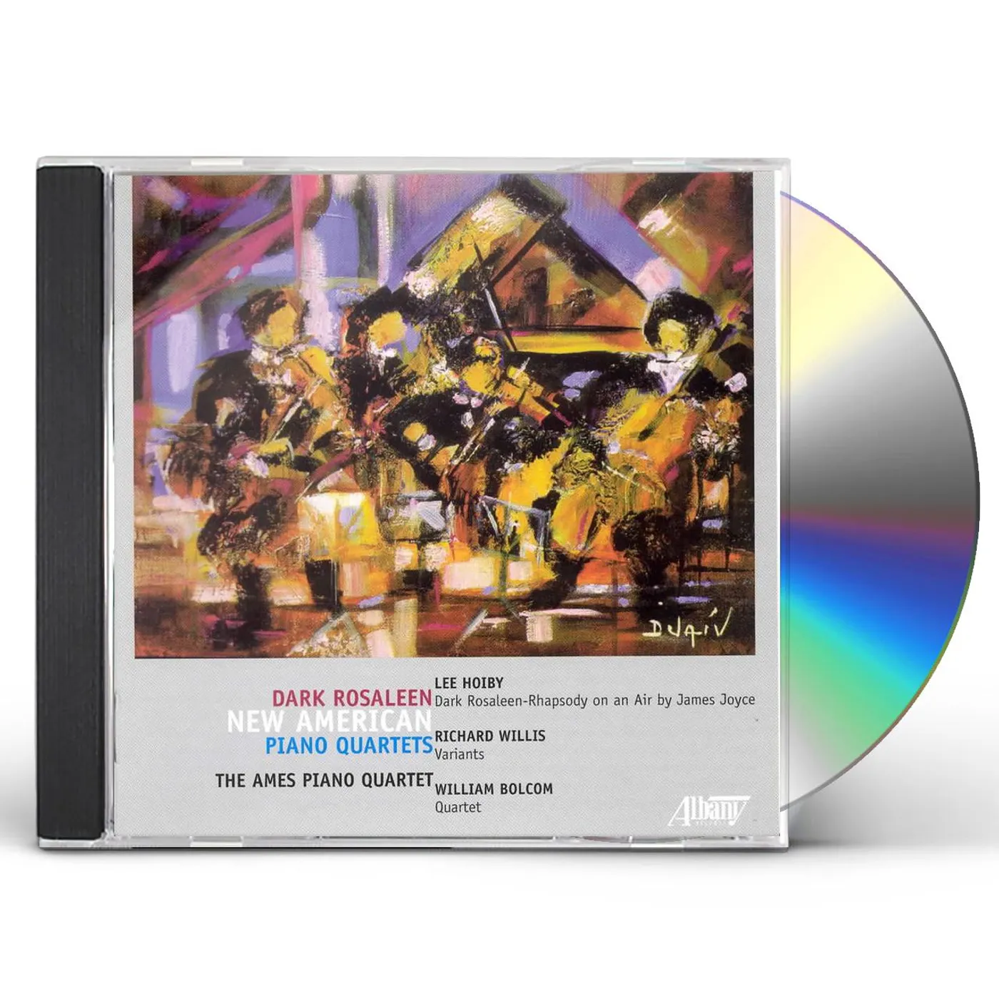 Ames Piano Quartet NEW AMERICAN PIANO QUARTETS CD