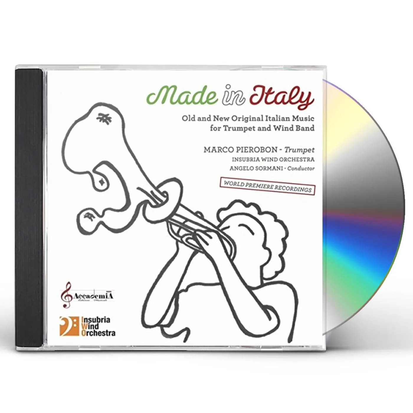 Marco Pierobon MADE IN ITALY - NEW & OLD ORIGINAL ITALIAN MUSIC CD