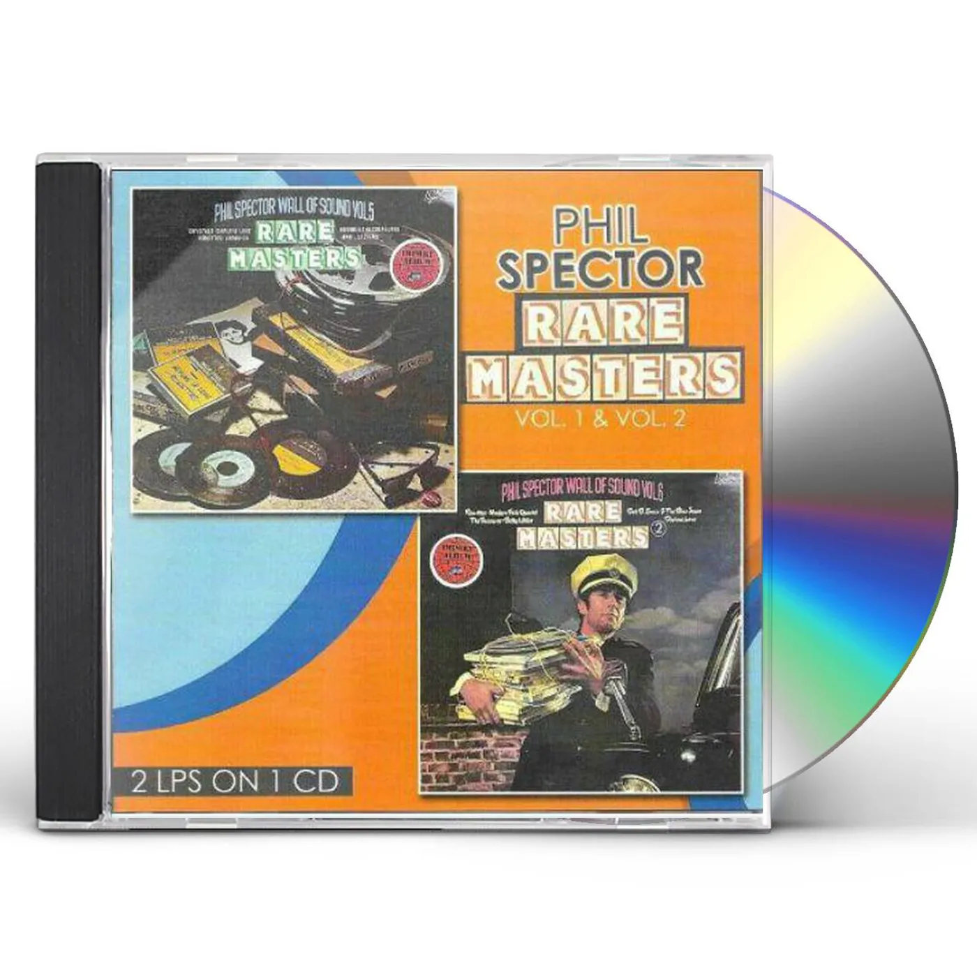 Phil Spector / Ronettes / Crystals RARE MASTERS VOLUME 1 & 2 CD