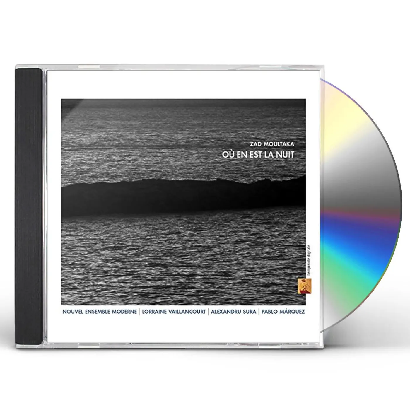 Zad Moultaka OU EN EST LA NUIT CD