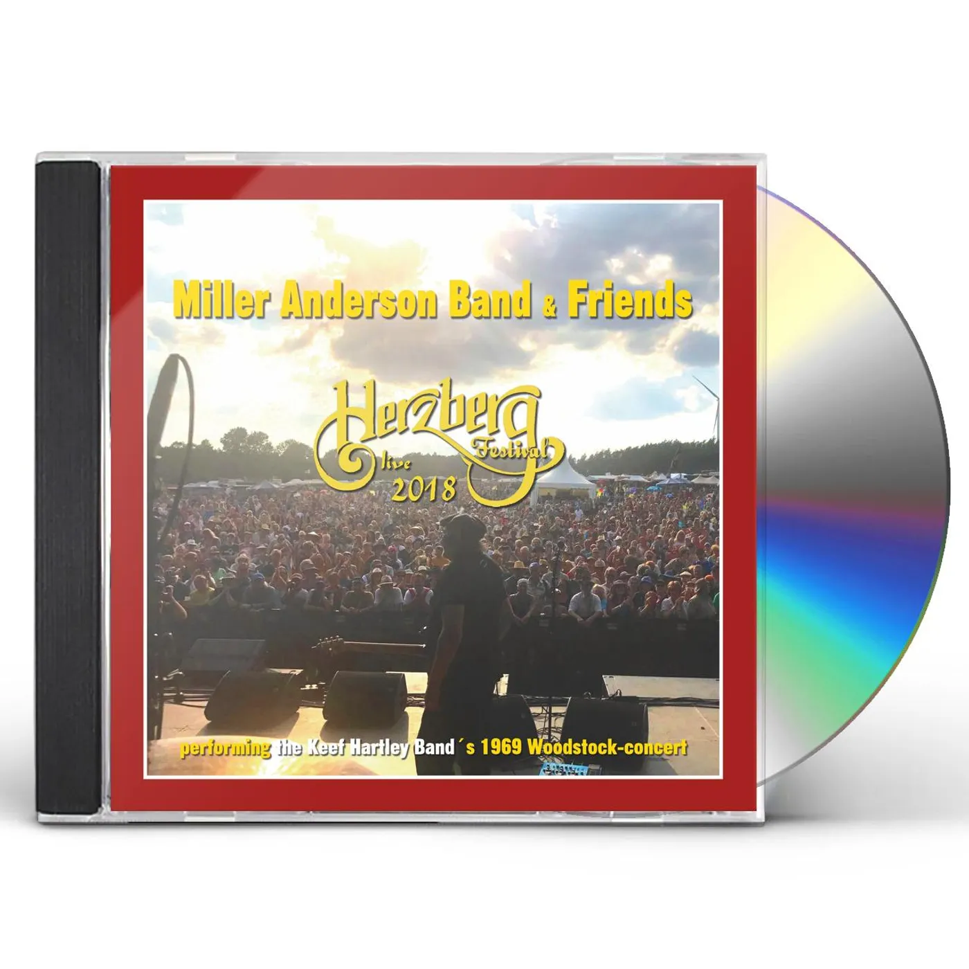 Miller Anderson Band & Friends LIVE AT HERZBERG FESTIVAL CD