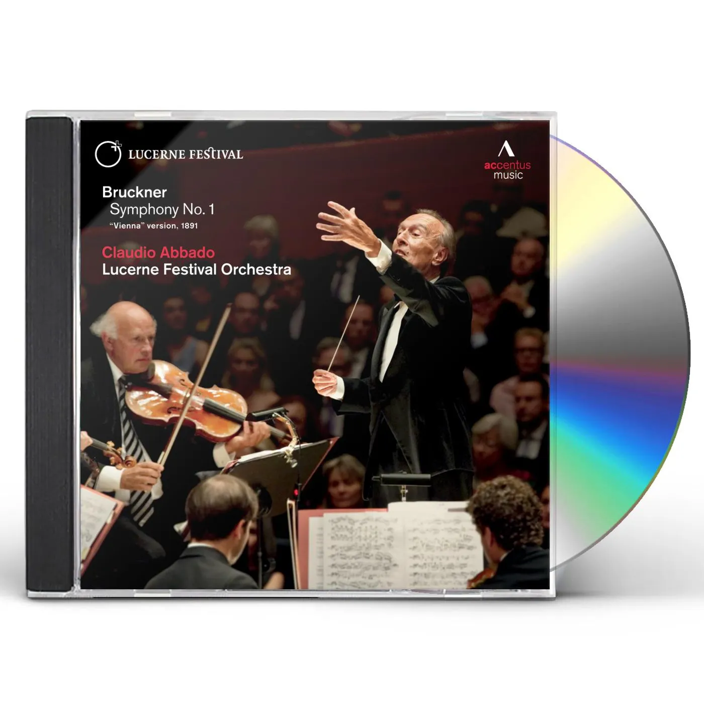 BRUCKNER / ABBADO / LUCERNE FESTIVAL ORCHESTRA SYMPHONY NO 1 CD