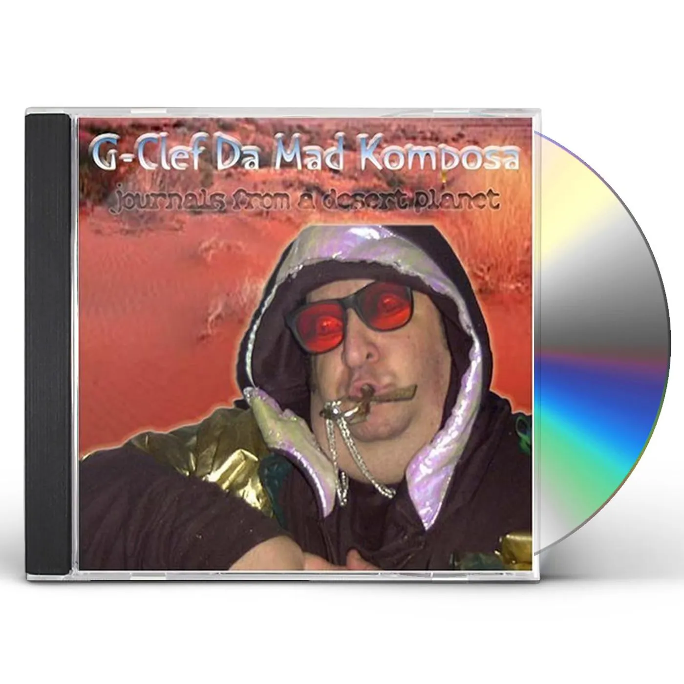 G-Clef Da Mad Komposa JOURNALS FROM A DESERT PLANET CD