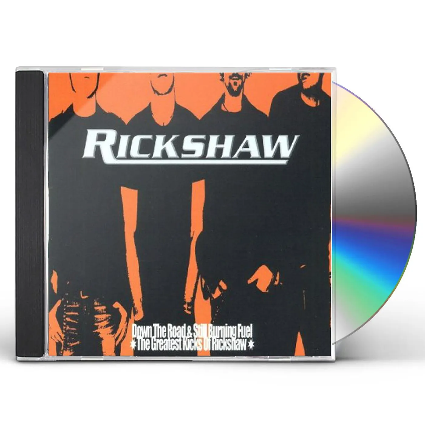 Rickshaw DOWN THE ROAD & STILL BURNING FUEL CD