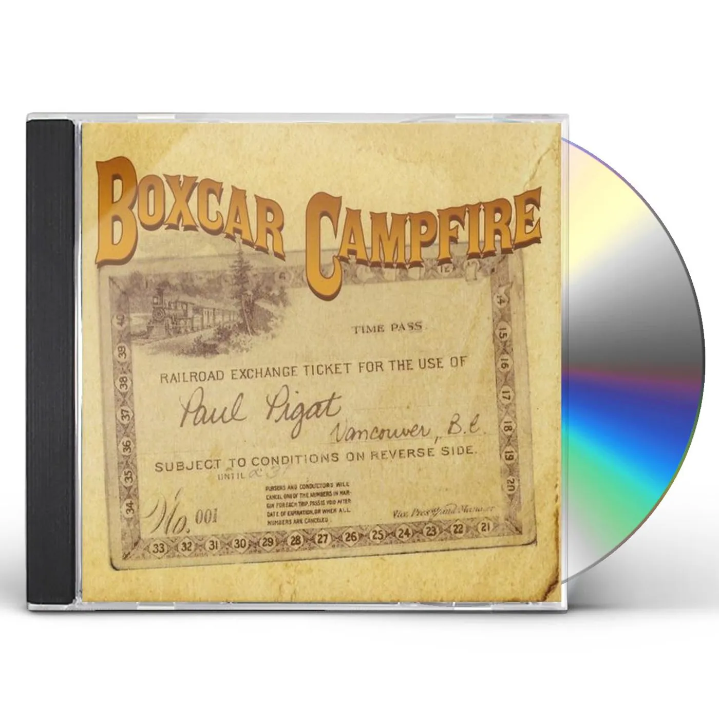 Paul Pigat BOXCAR CAMPFIRE CD