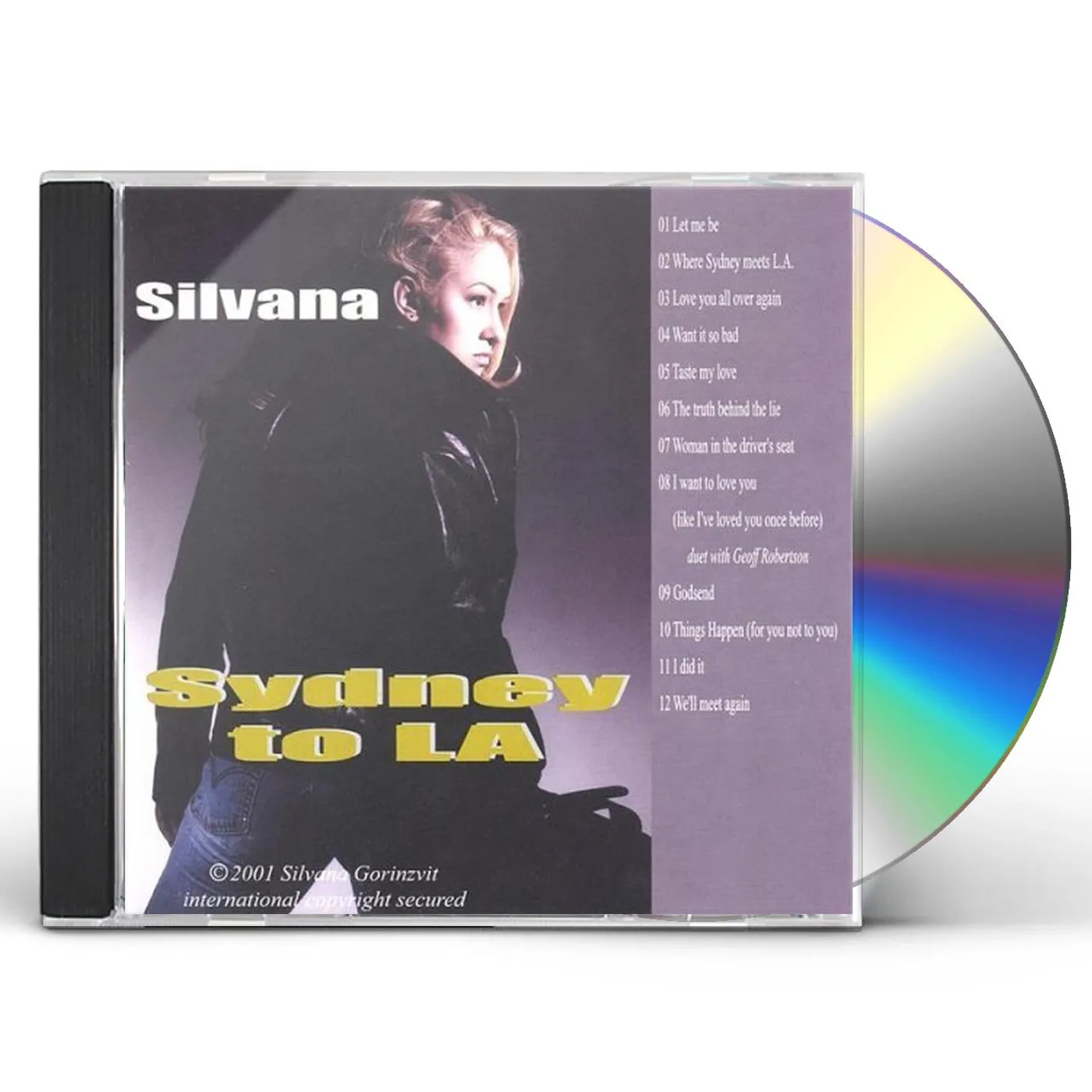 Silvana SYDNEY TO L.A. CD