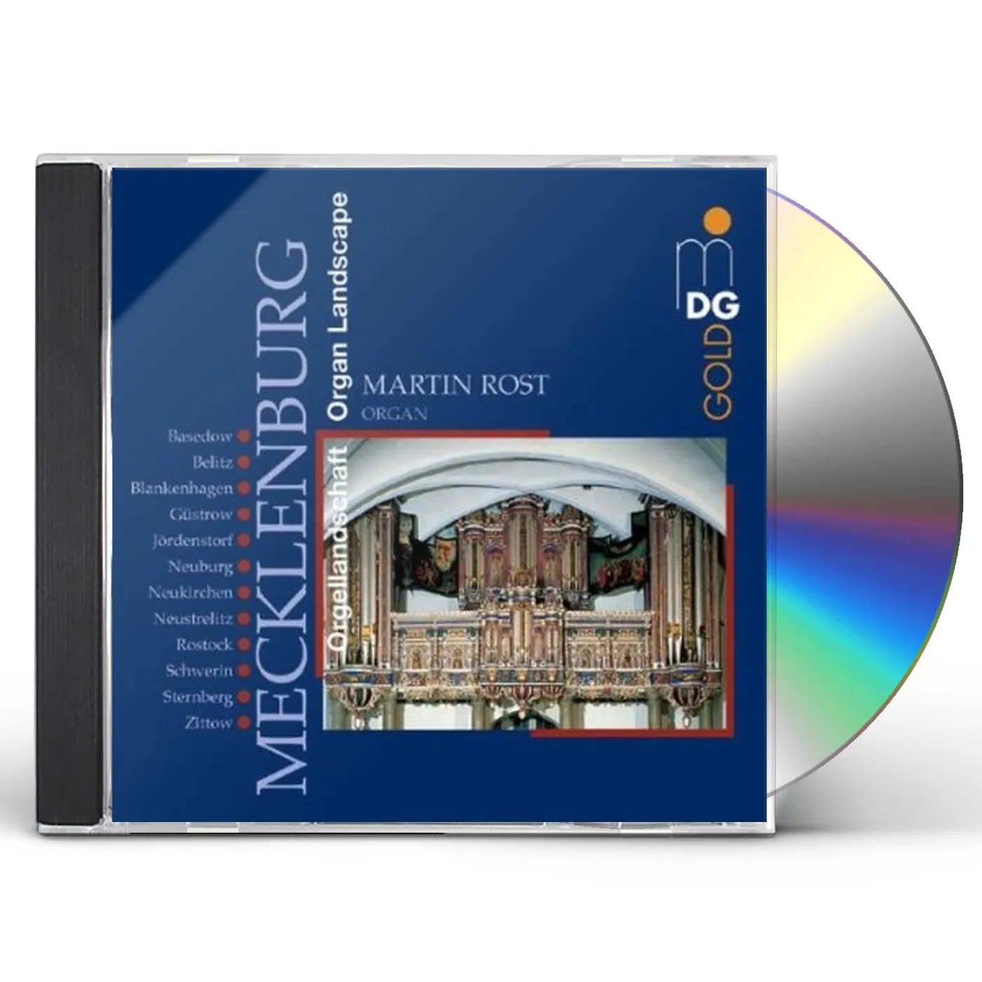 Martin Rost MECKLENBURG: ORGAN LANDSCAPE CD
