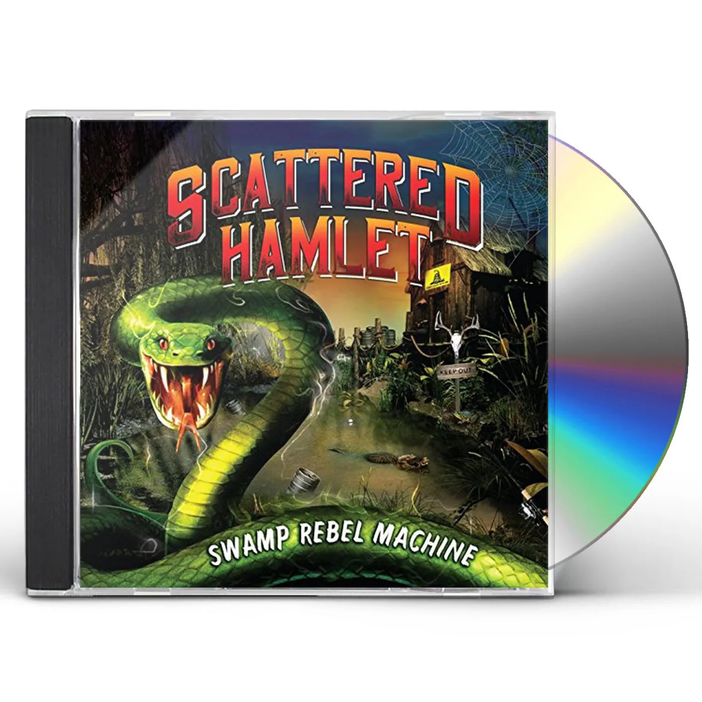 Scattered Hamlet SWAMP REBEL MACHINE CD