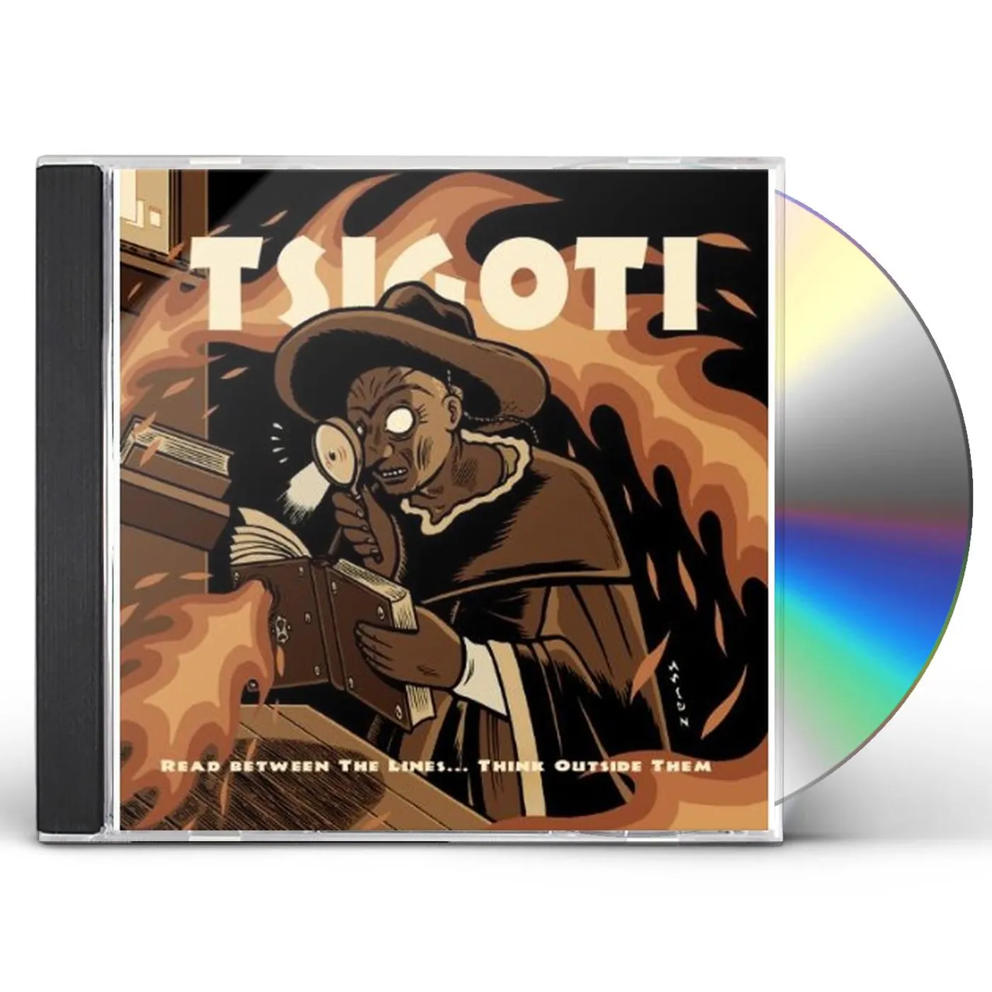 TSIGOTI READ BETWEEN THE LINES: THINK OUTSIDE THEM CD
