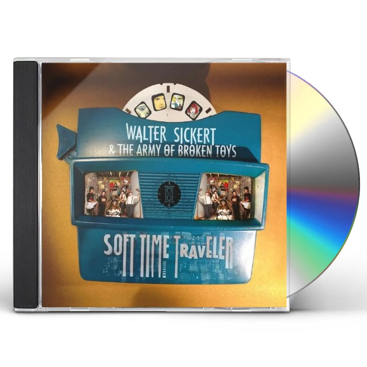 Walter Sickert & The Army Of Broken Toys SOFT TIME TRAVELER CD