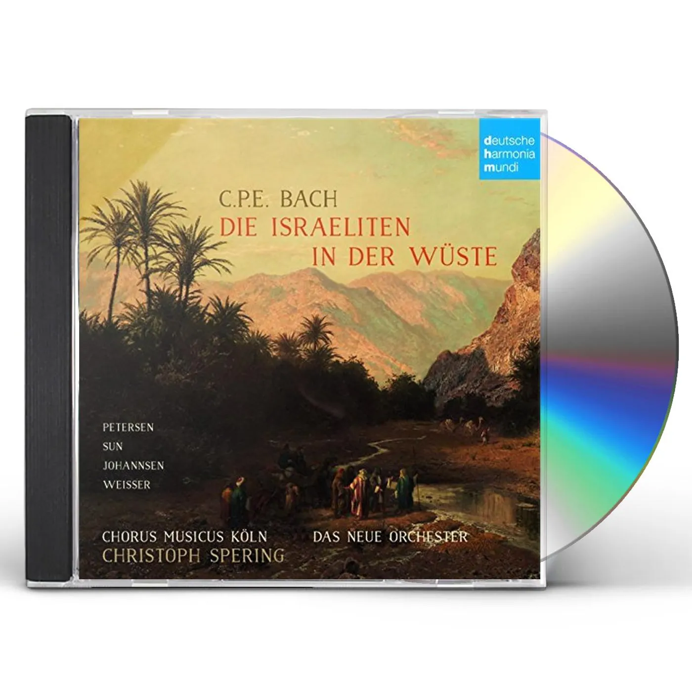 Christoph Spering C. P. E. BACH: DIE ISRAELITEN IN DER WUSTE CD