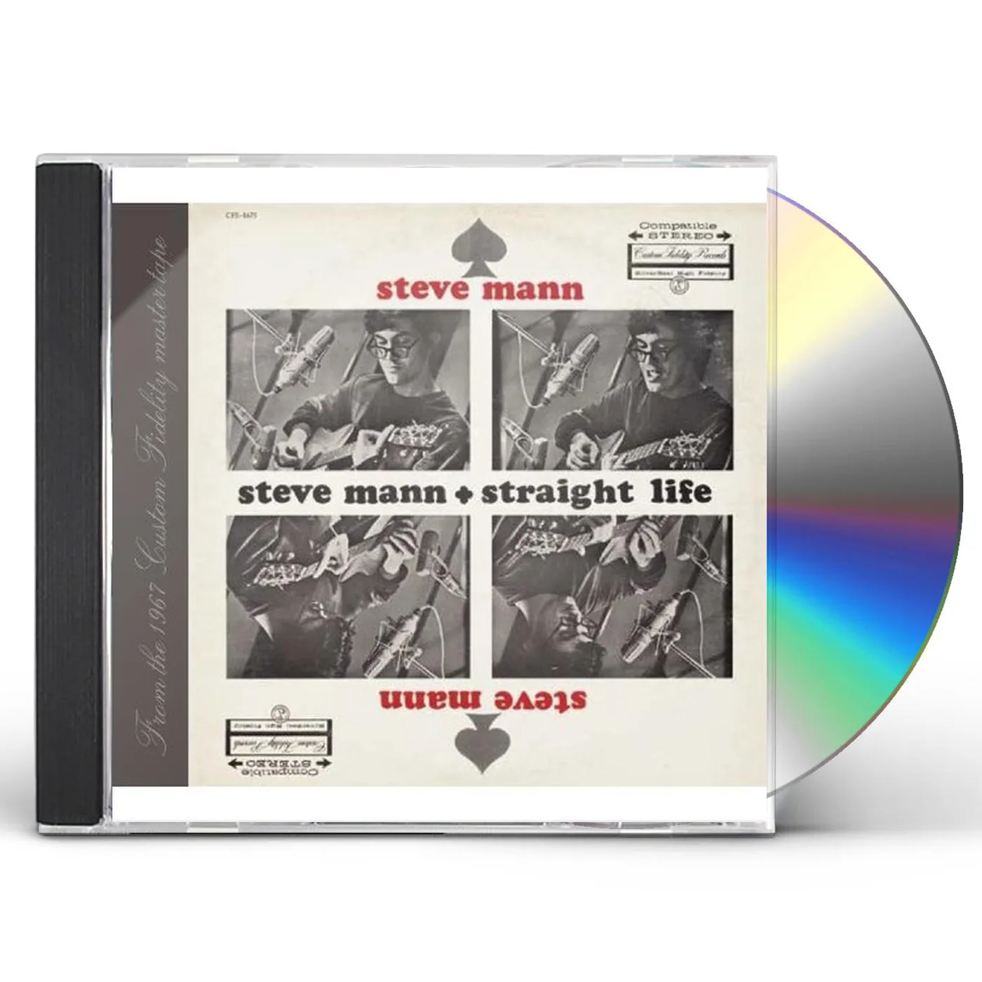 Steve Mann STRAIGHT LIFE CD