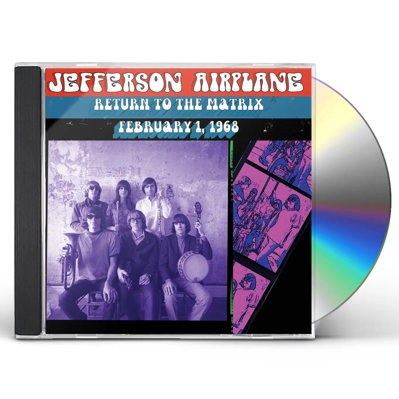 Jefferson Airplane RETURN TO THE MATRIX - 2/1/1968 CD
